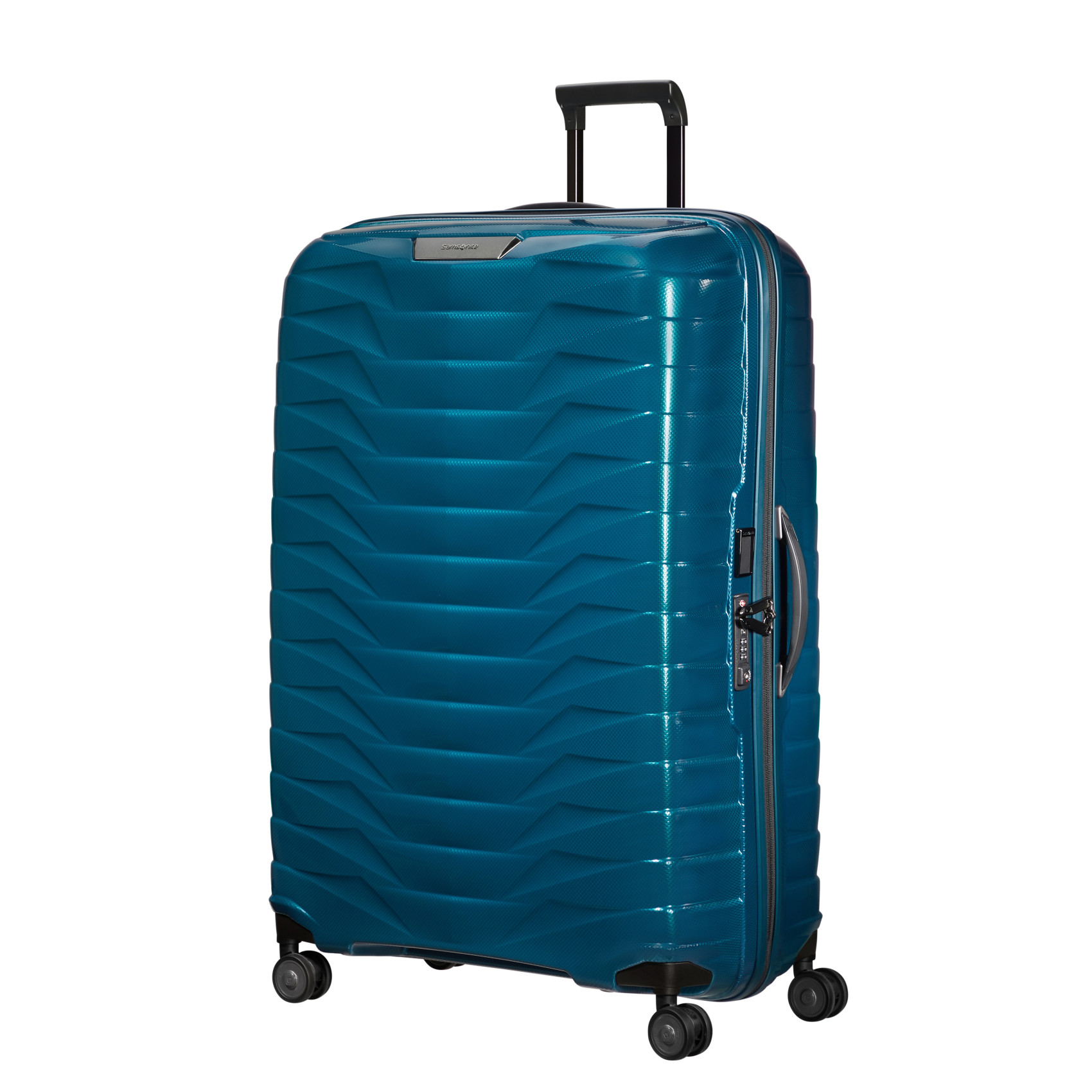 Proxis suitcase 4 wheels size xl  Petrol blue