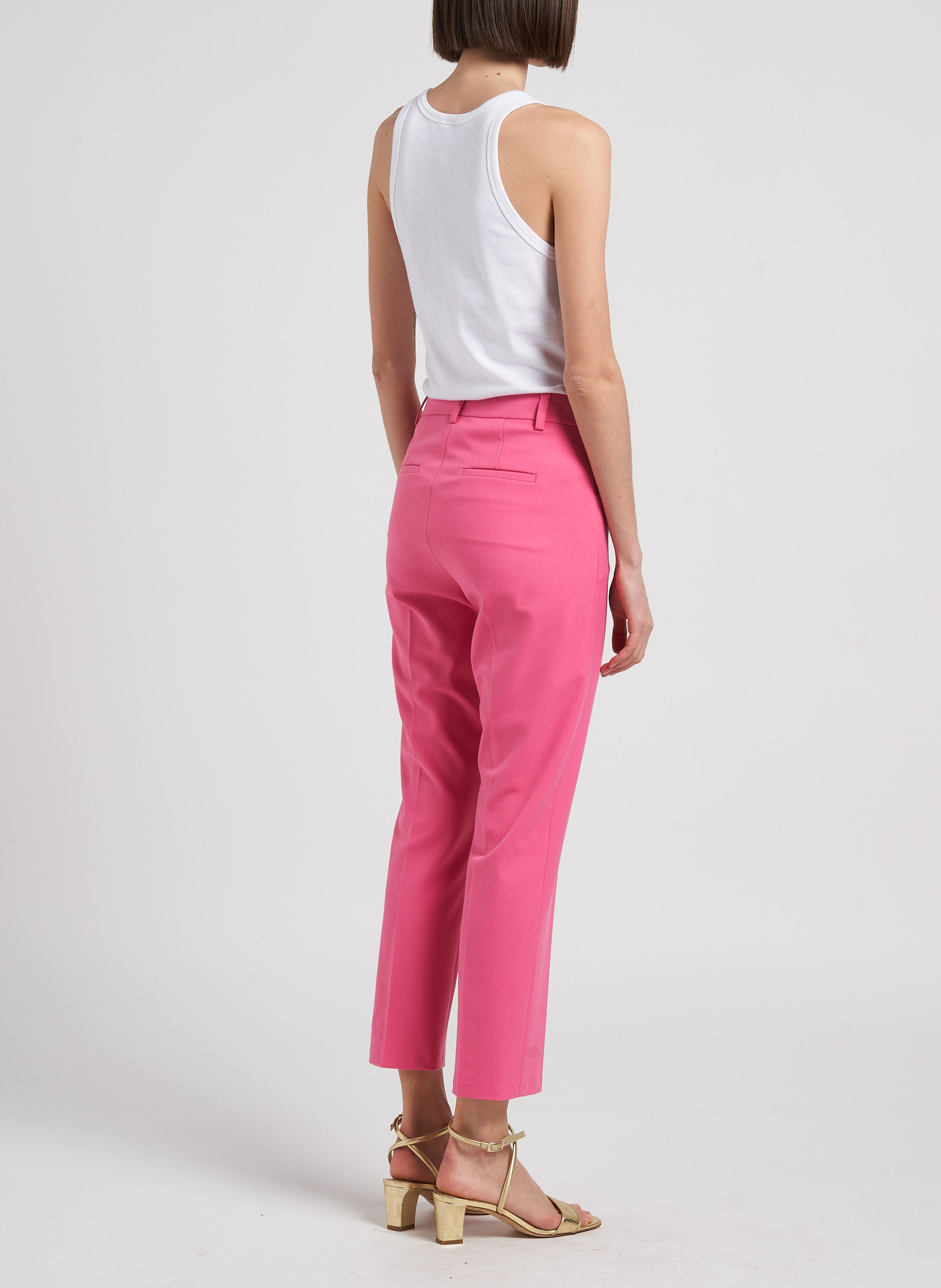 Pantalon à pince slim  MAX&Co. Rose