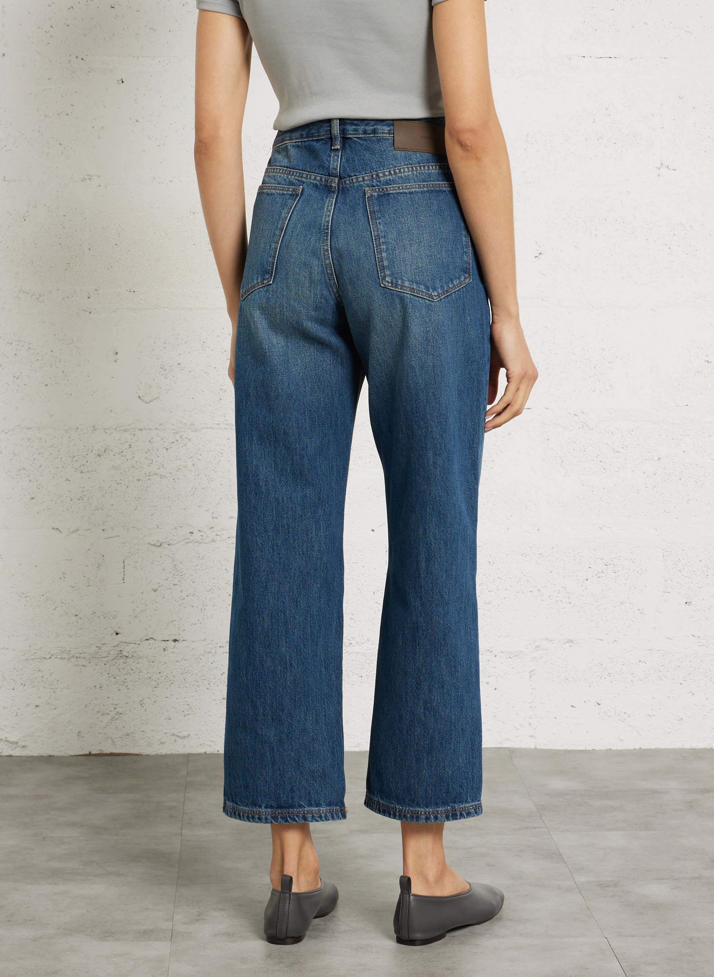 Jean gerade SOEUR Blau