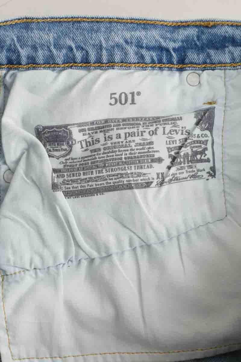 Mini shorts LEVI'S - Seconde main Blue