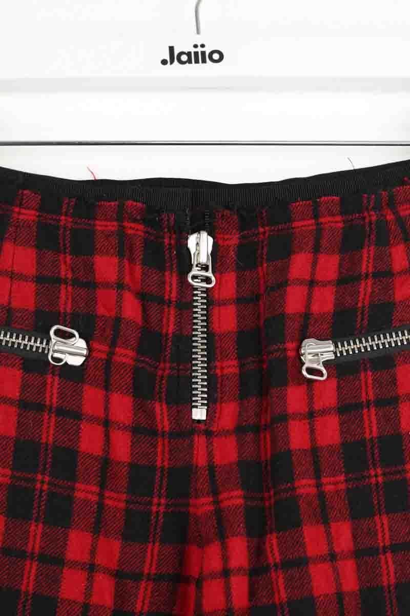 Pantalon droit ISABEL MARANT ÉTOILE - SECONDE MAIN Rouge