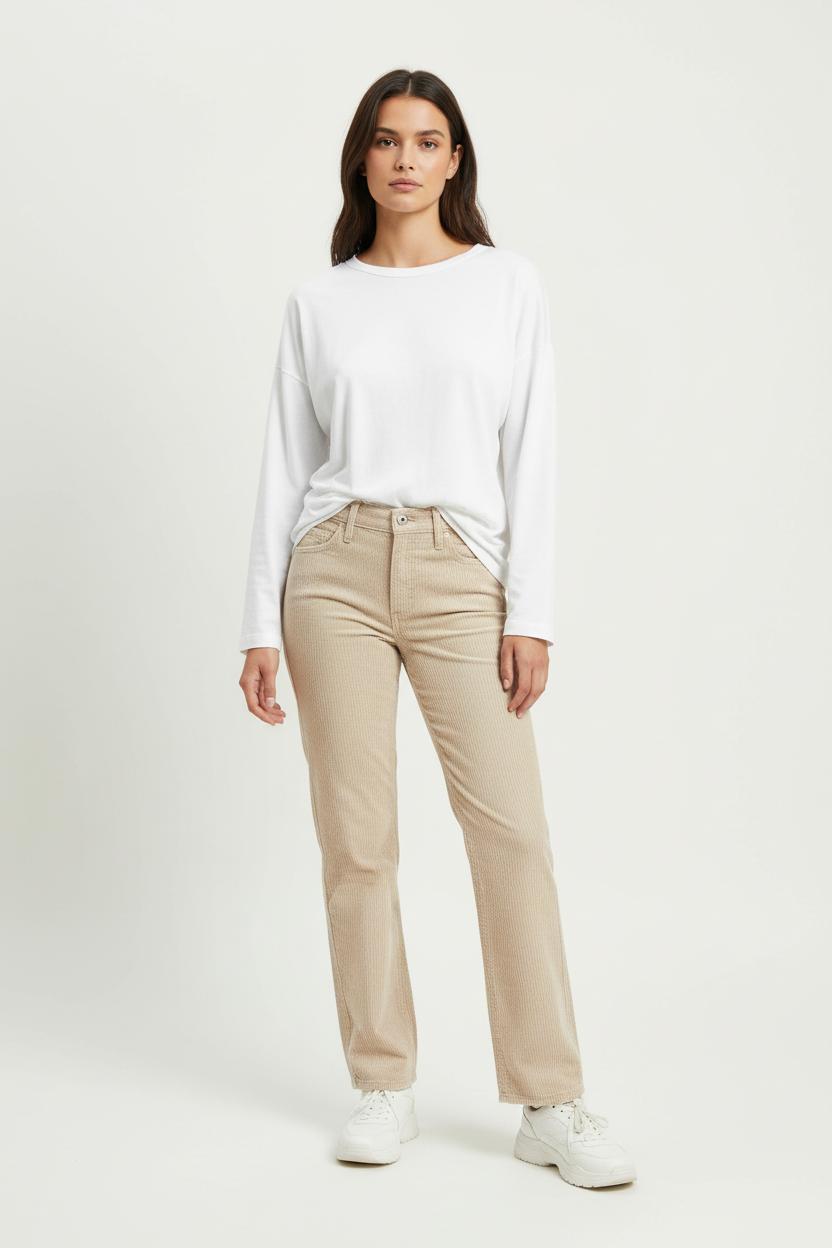 Pantalon LEVI'S - Seconde main Beige