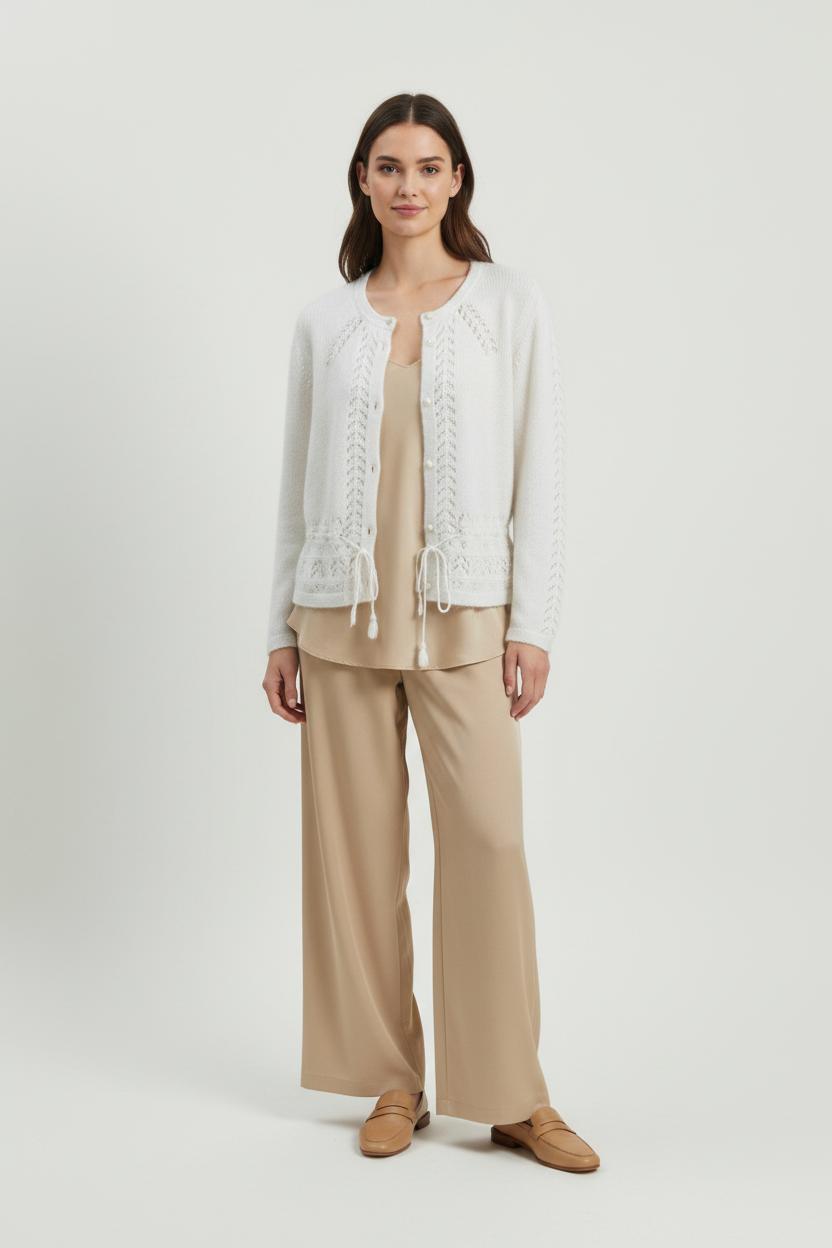 Cardigan SEZANE - Seconde main White