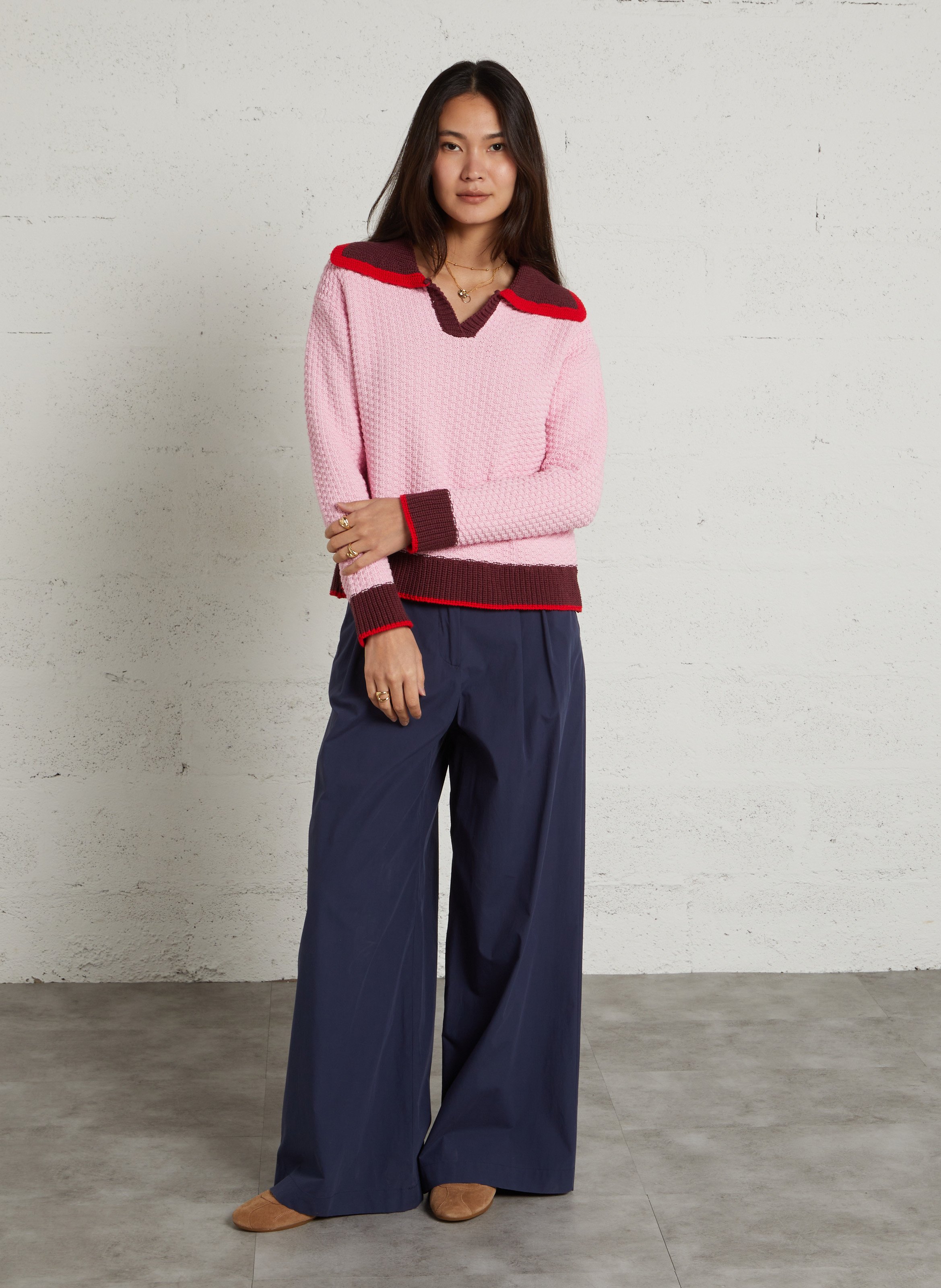 Weit geschnittene Jeans MAX MARA WEEK END Blau