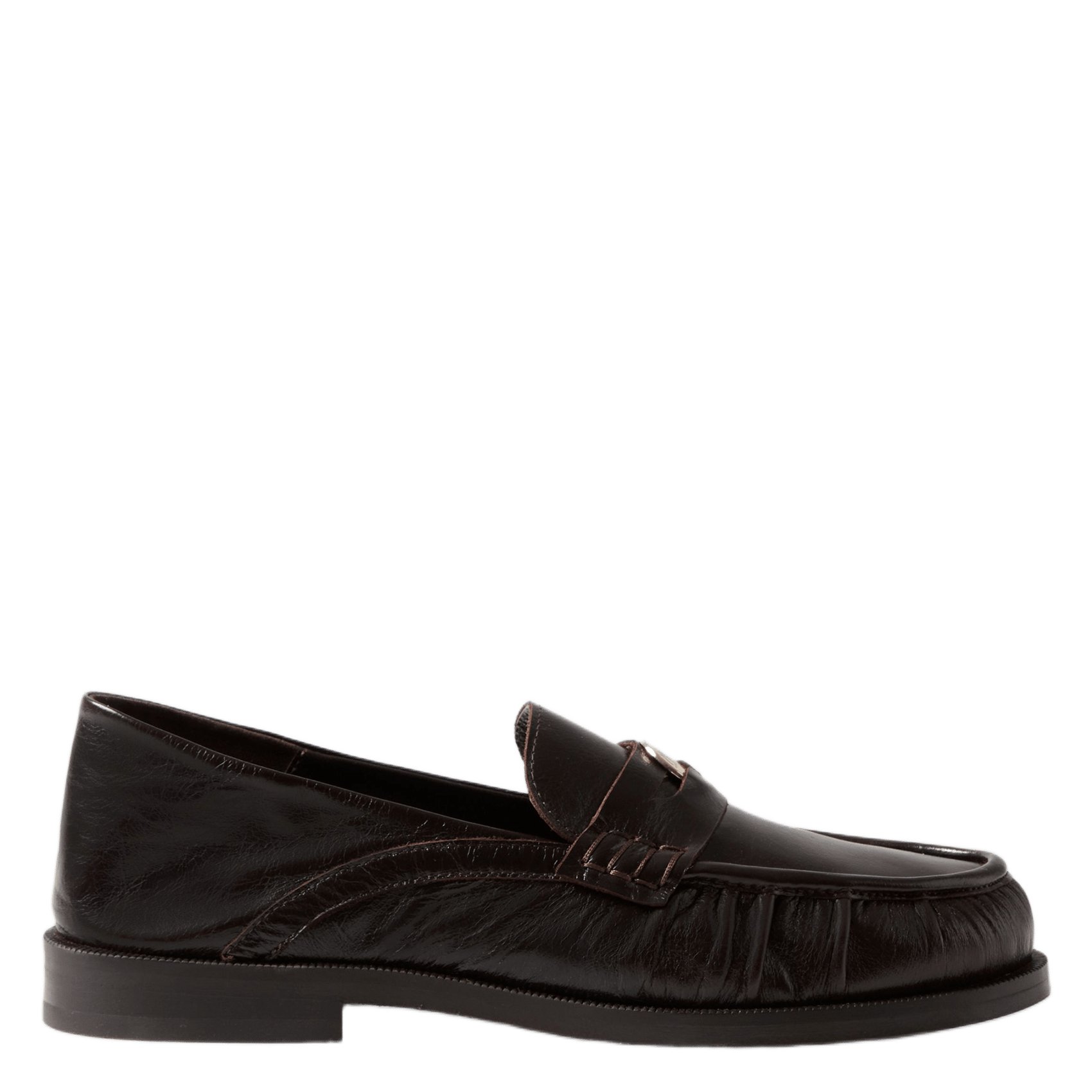 Leather loafers CLAUDIE PIERLOT Brown