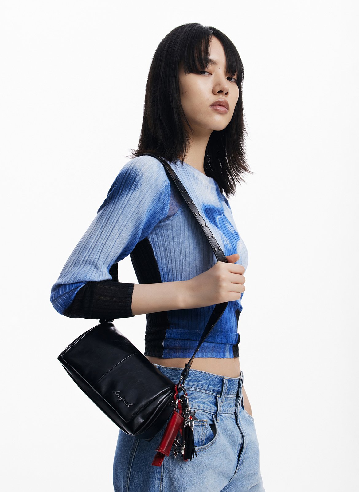 Shoulder bag DESIGUAL Black