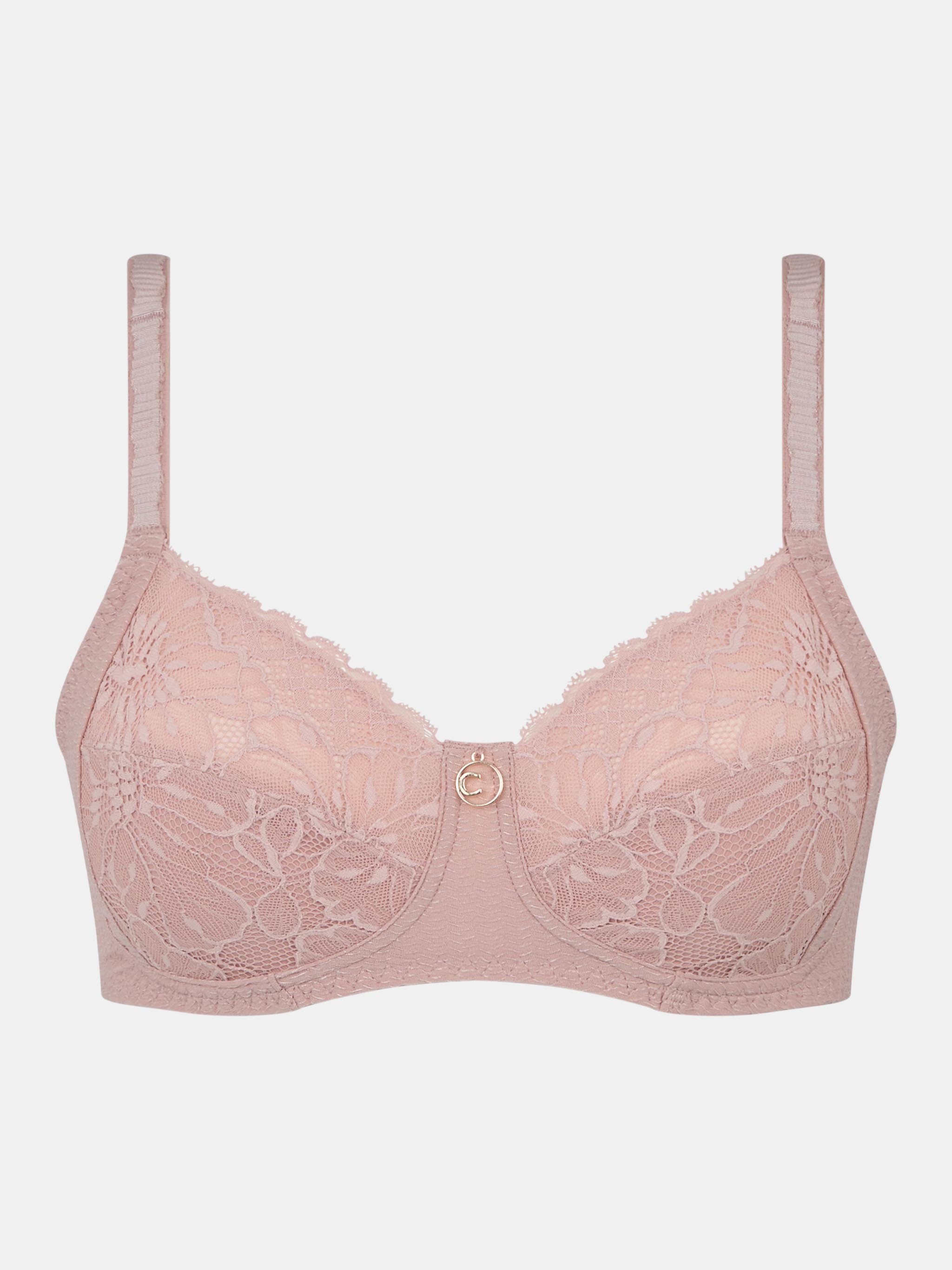 Non-wired support bra with cups CHANTELLE Pink