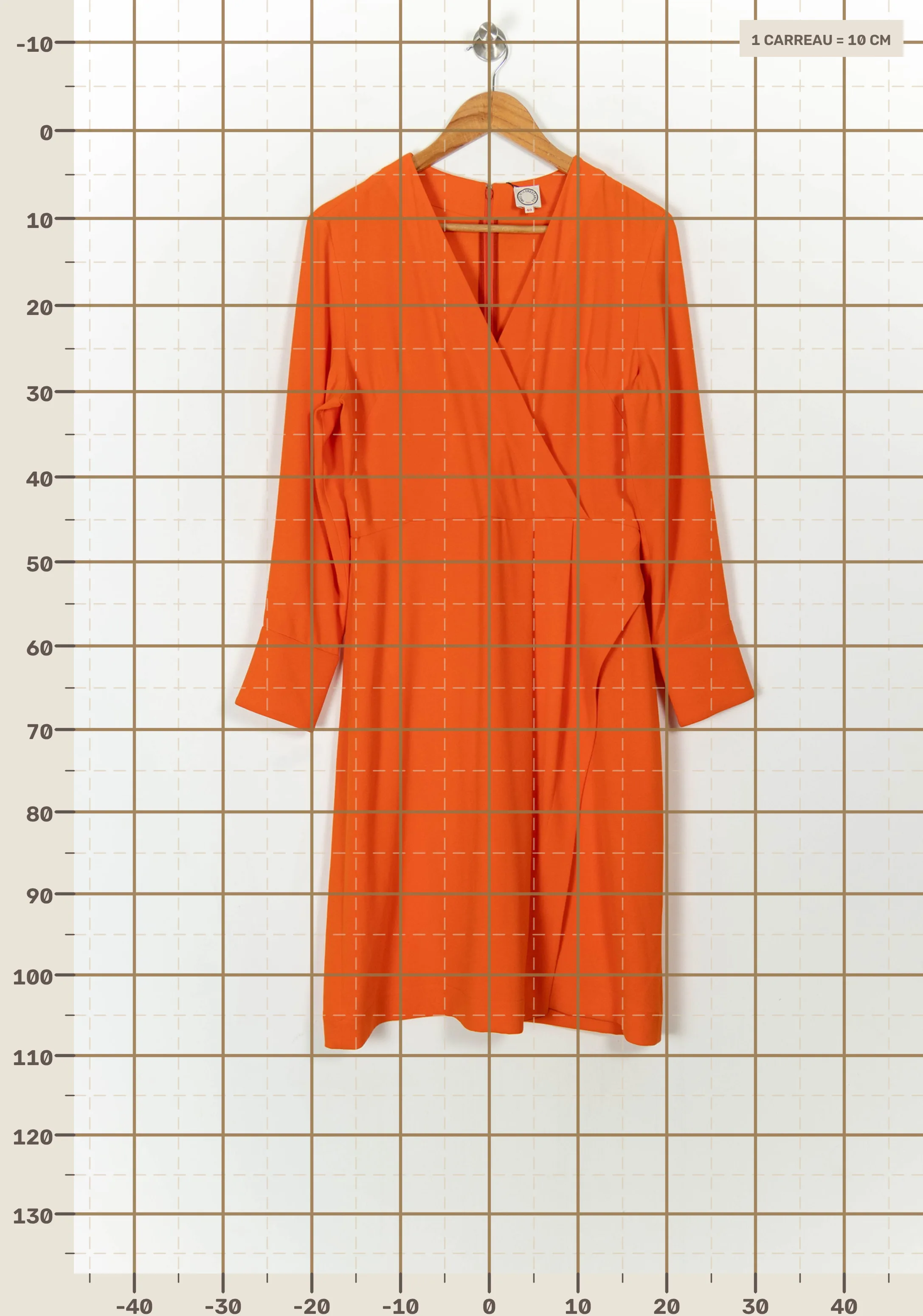 Short & midi dress INES DE LA FRESSANGE - Seconde main Orange