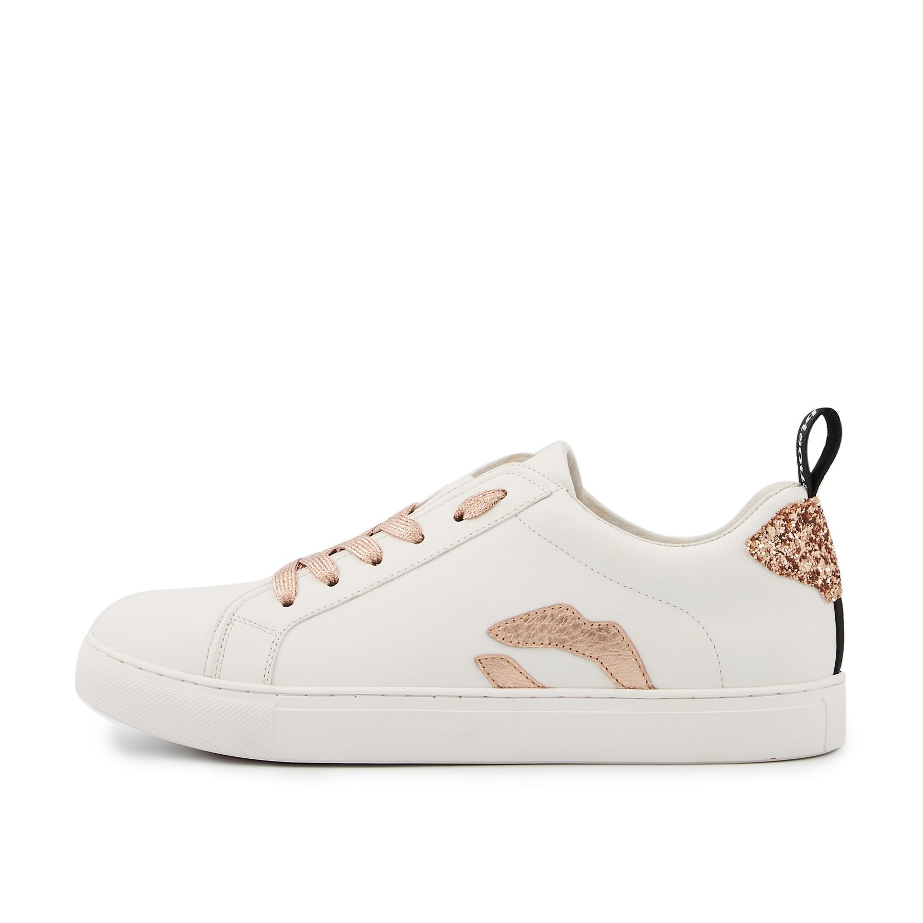 Leather sneakers BONS BAISERS PARIS White