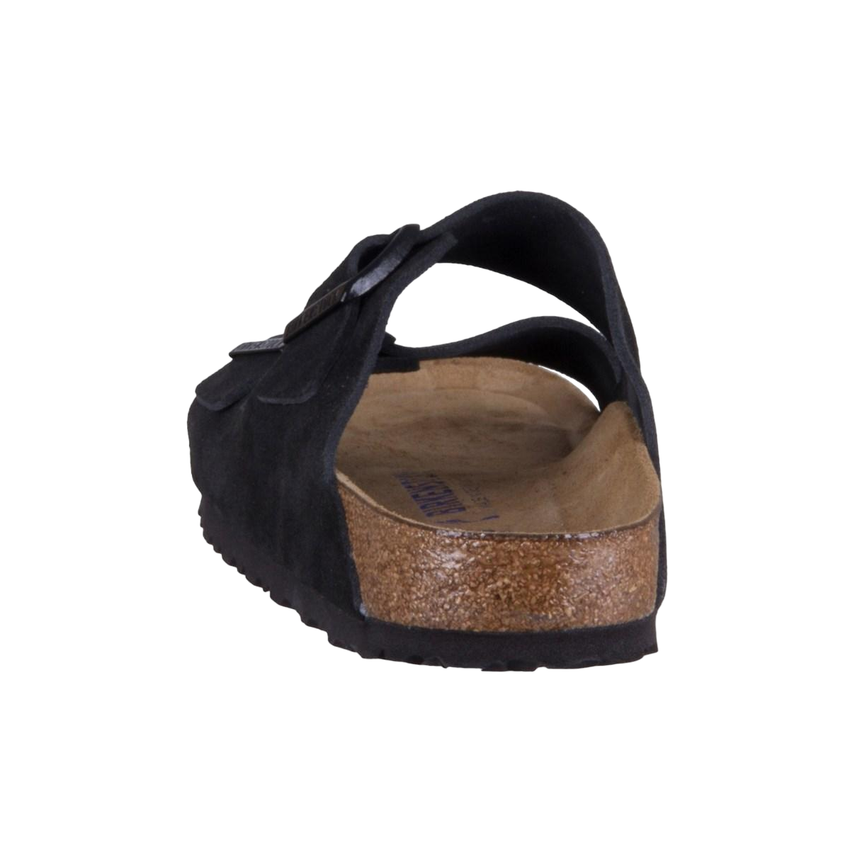 Faux leather sandals BIRKENSTOCK Black