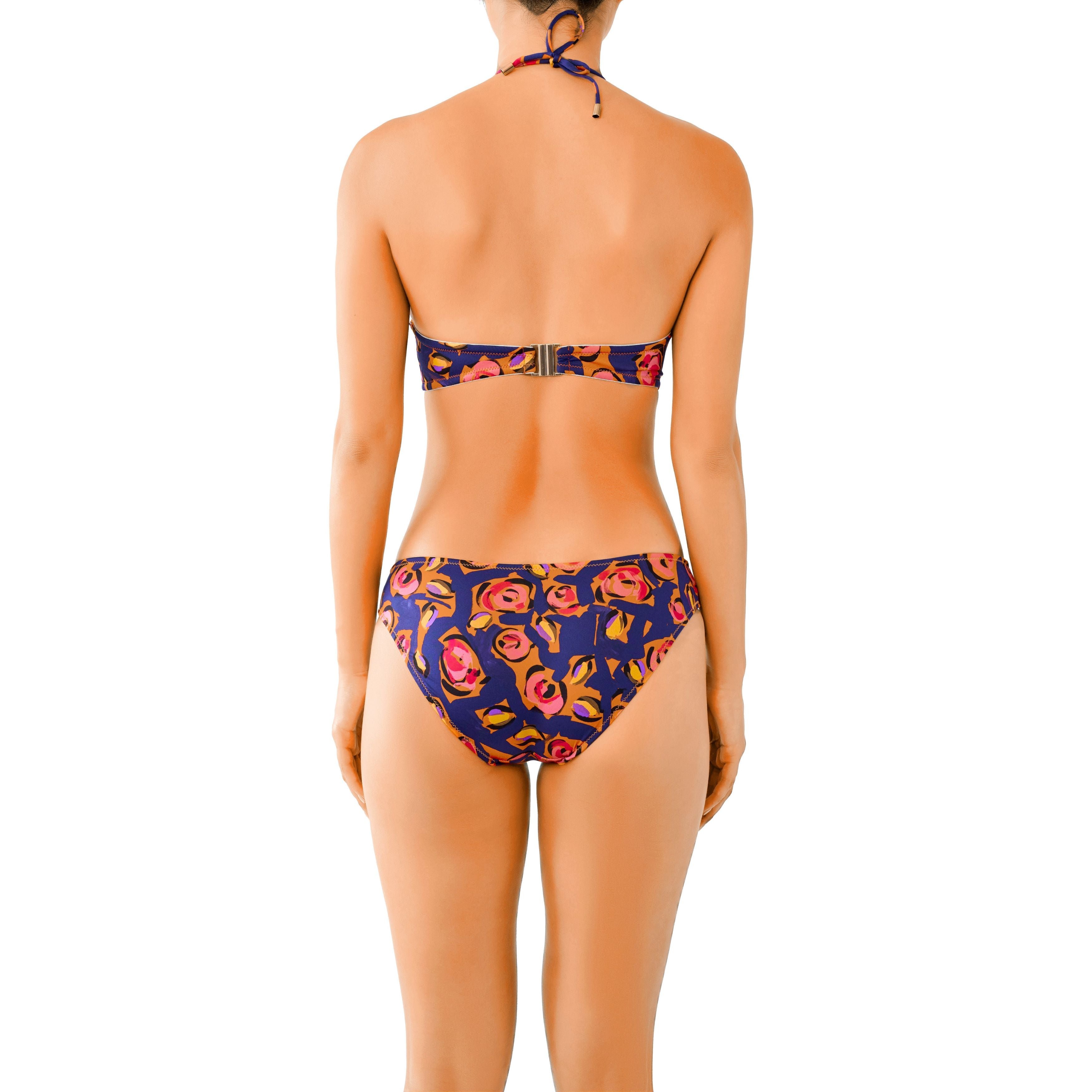 Bandeau bikini top HUIT Green