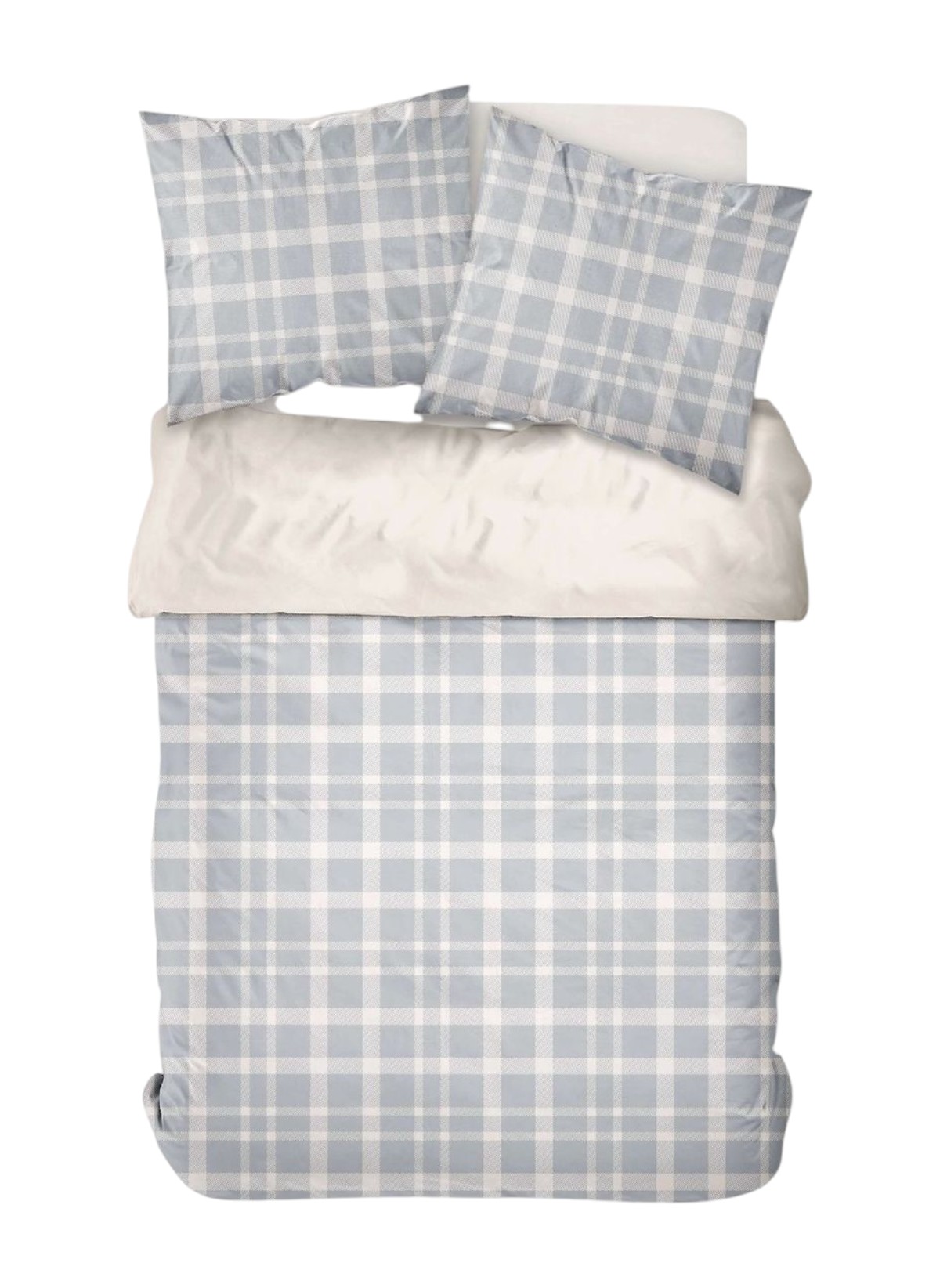 Printed cotton bed set TODAY LINGE DE MAISON Grey