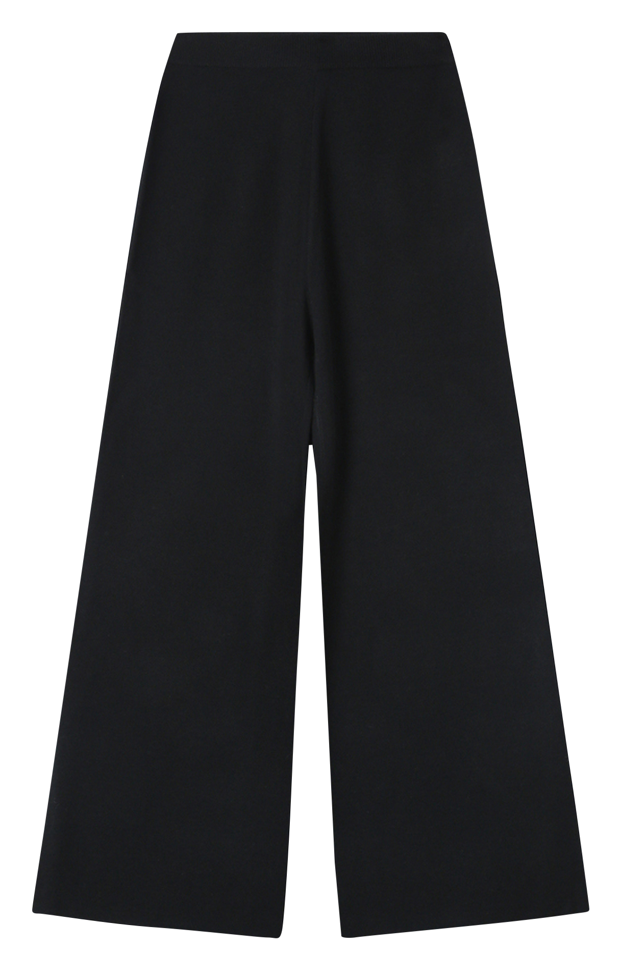 Wide-leg knit pants GRACE ET MILA Black