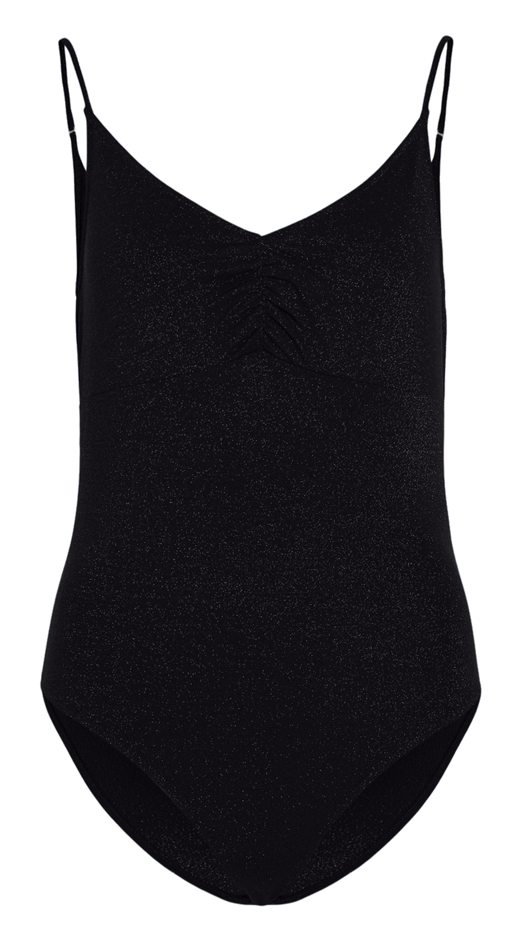 Body col v pailleté VILA Noir