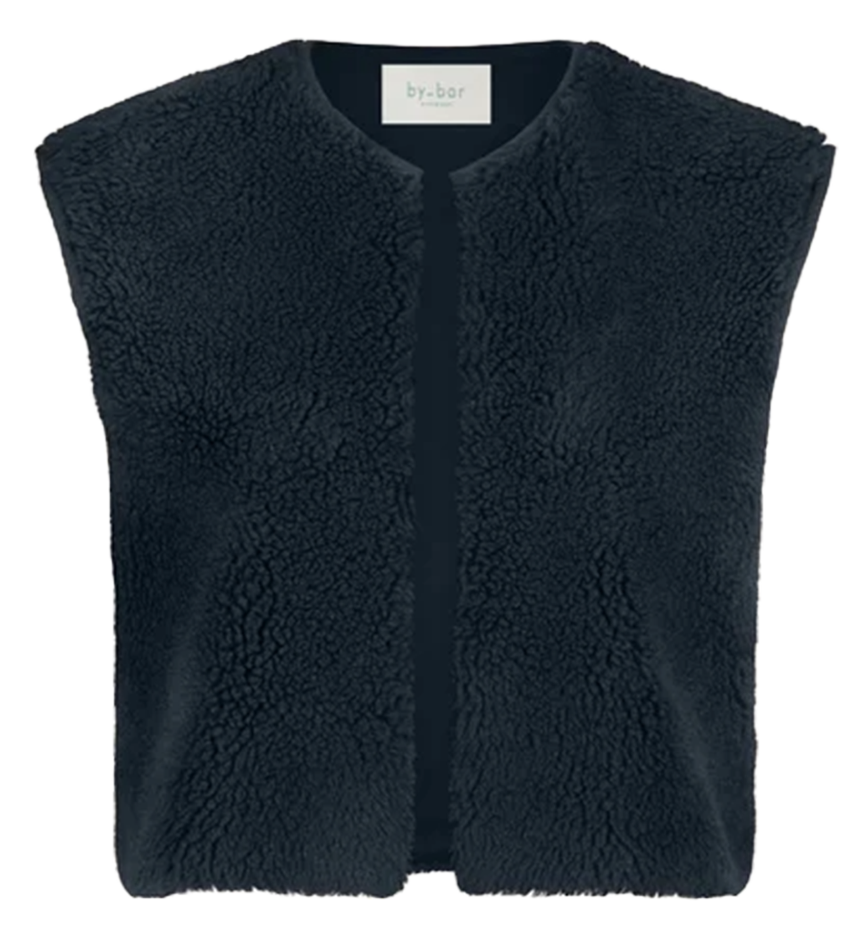 Straight faux fur cardigan BY BAR Blue