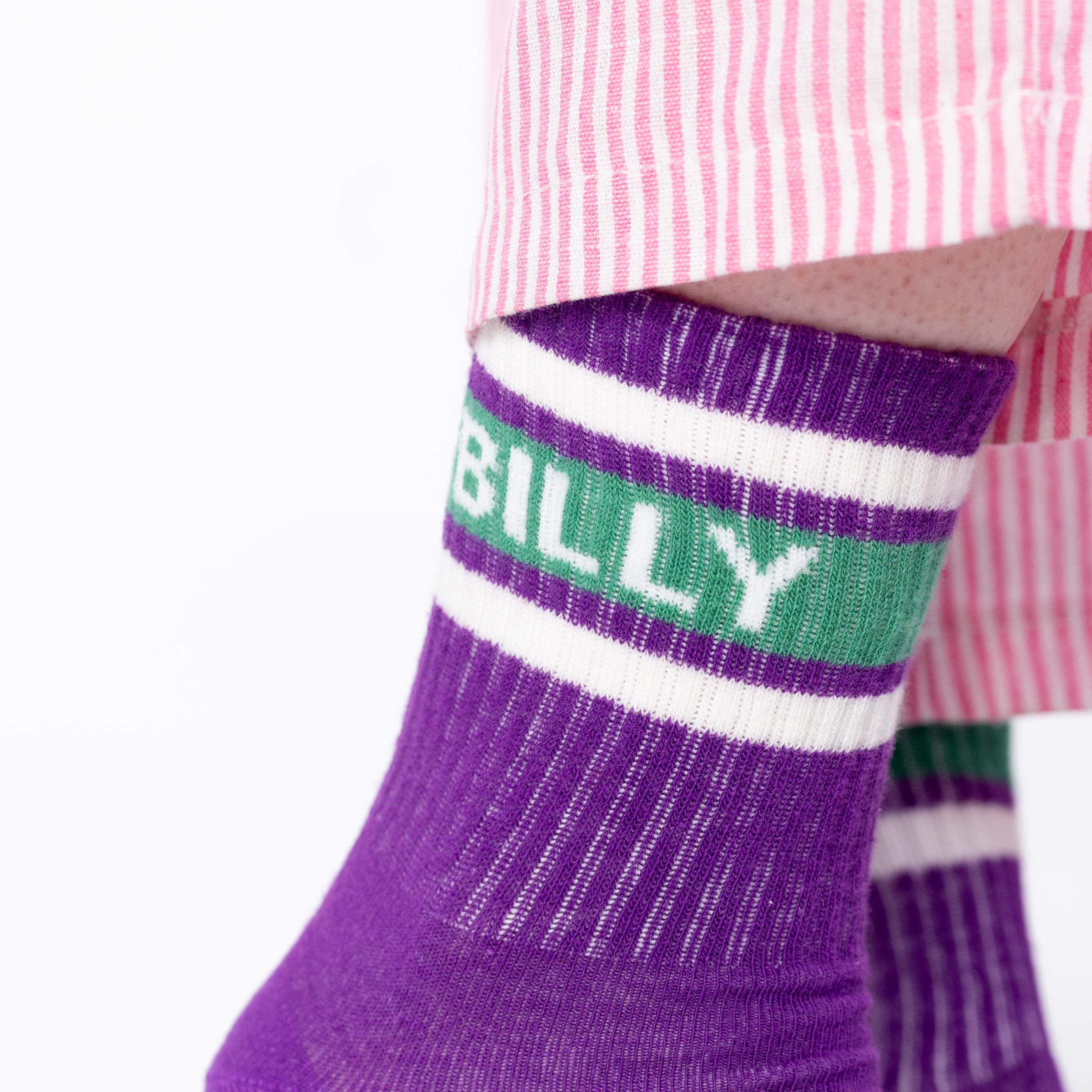 Cotton tennis socks BILLYBELT Purple