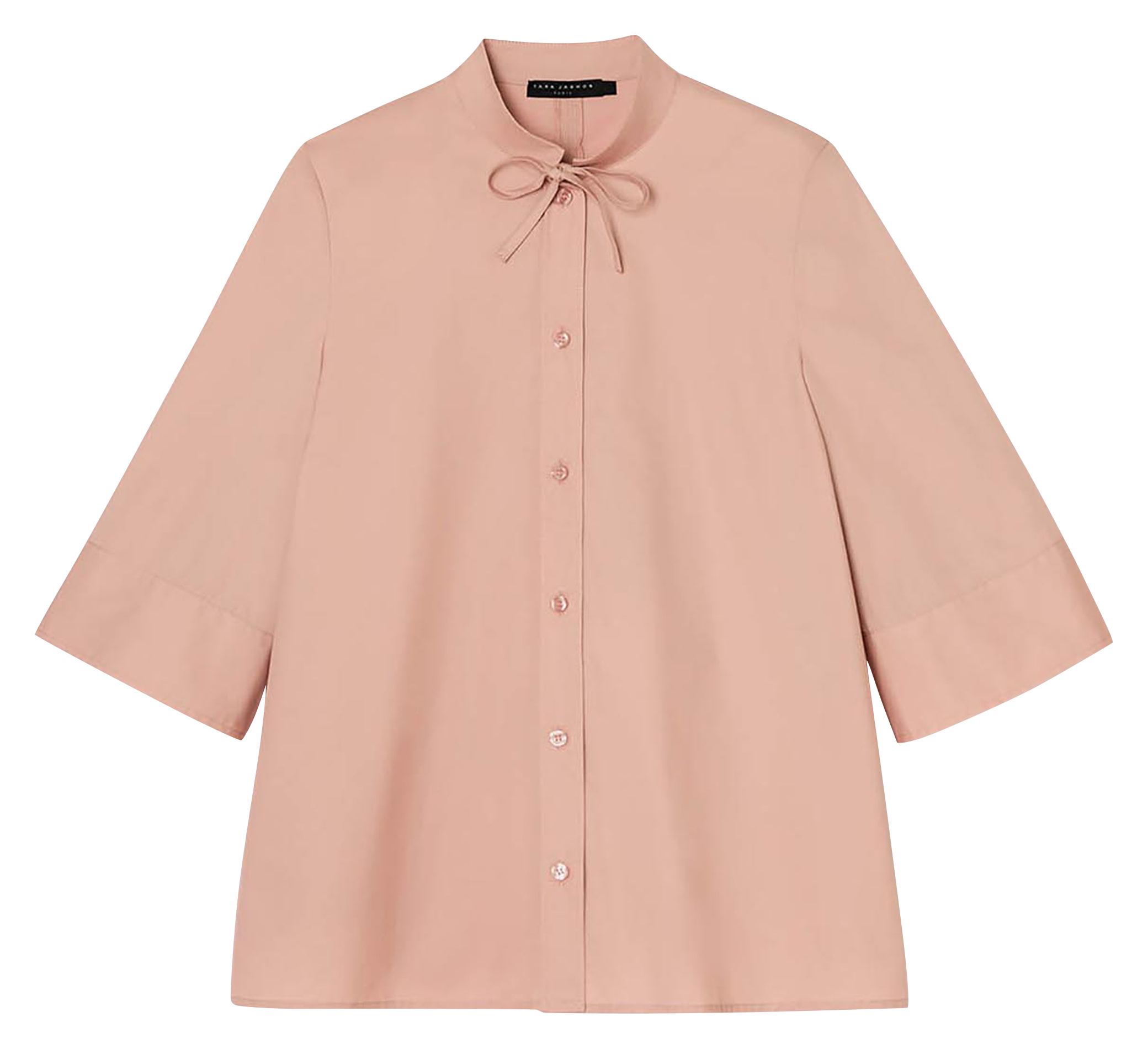 Camicia diritta maniche 3/4 TARA JARMON Beige
