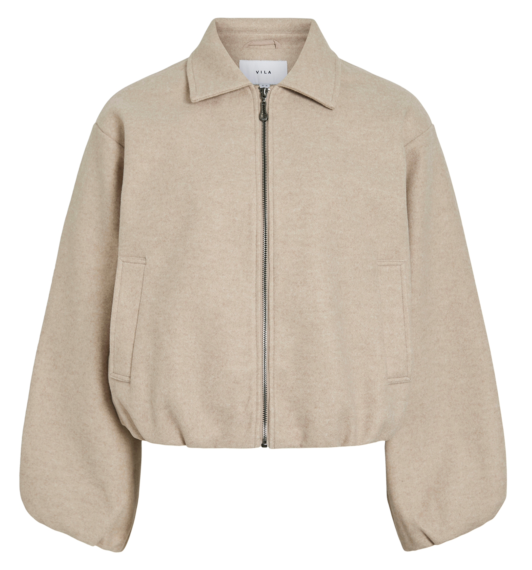 Veste col classique  VILA Beige