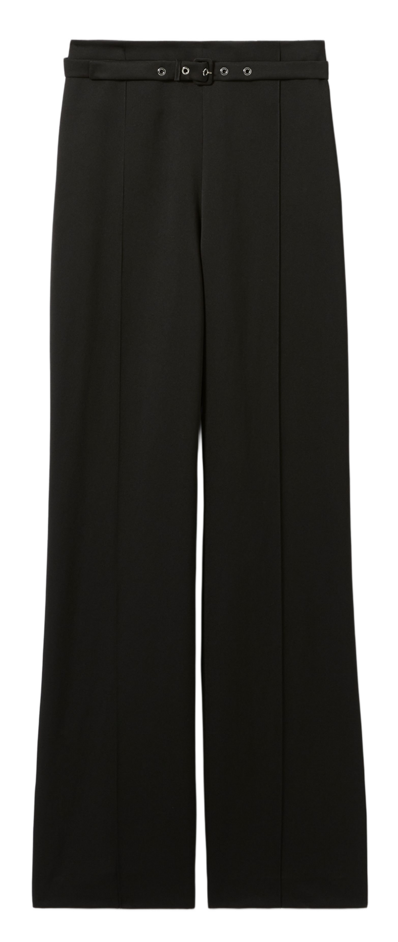 High-waisted carrot-cut trousers CLAUDIE PIERLOT Black