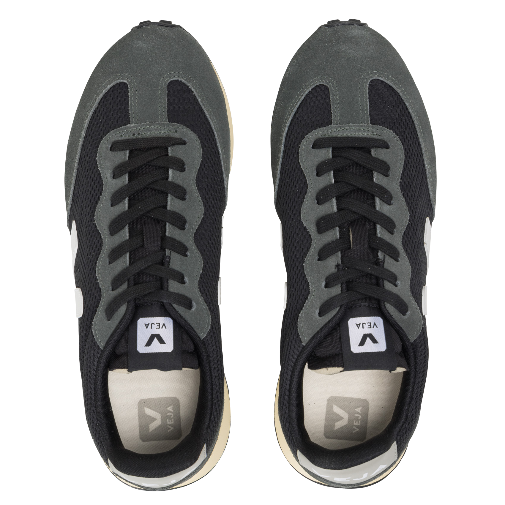 Low-top sneakers made from recycled fibers VEJA Grey