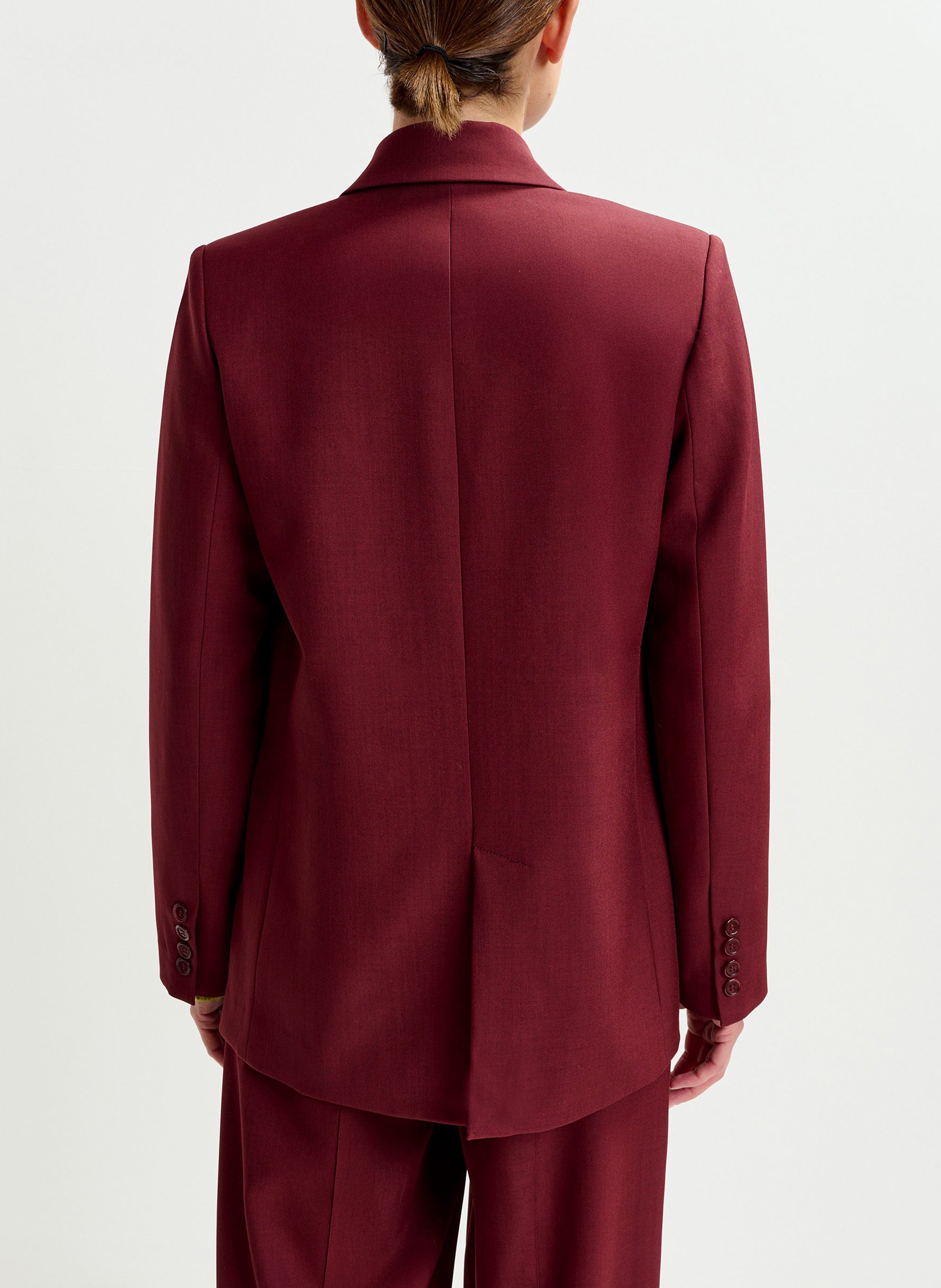 Veste col tailleur  ESSENTIEL ANTWERP Rouge
