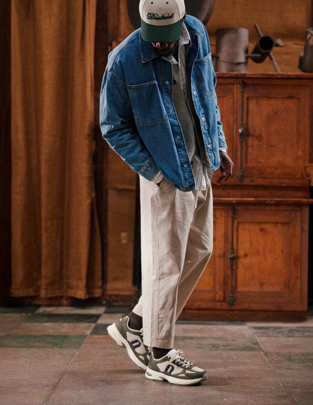 ASICS GEL PULSE 13 ODAJE EX. M.MOUSTACHE Khaki