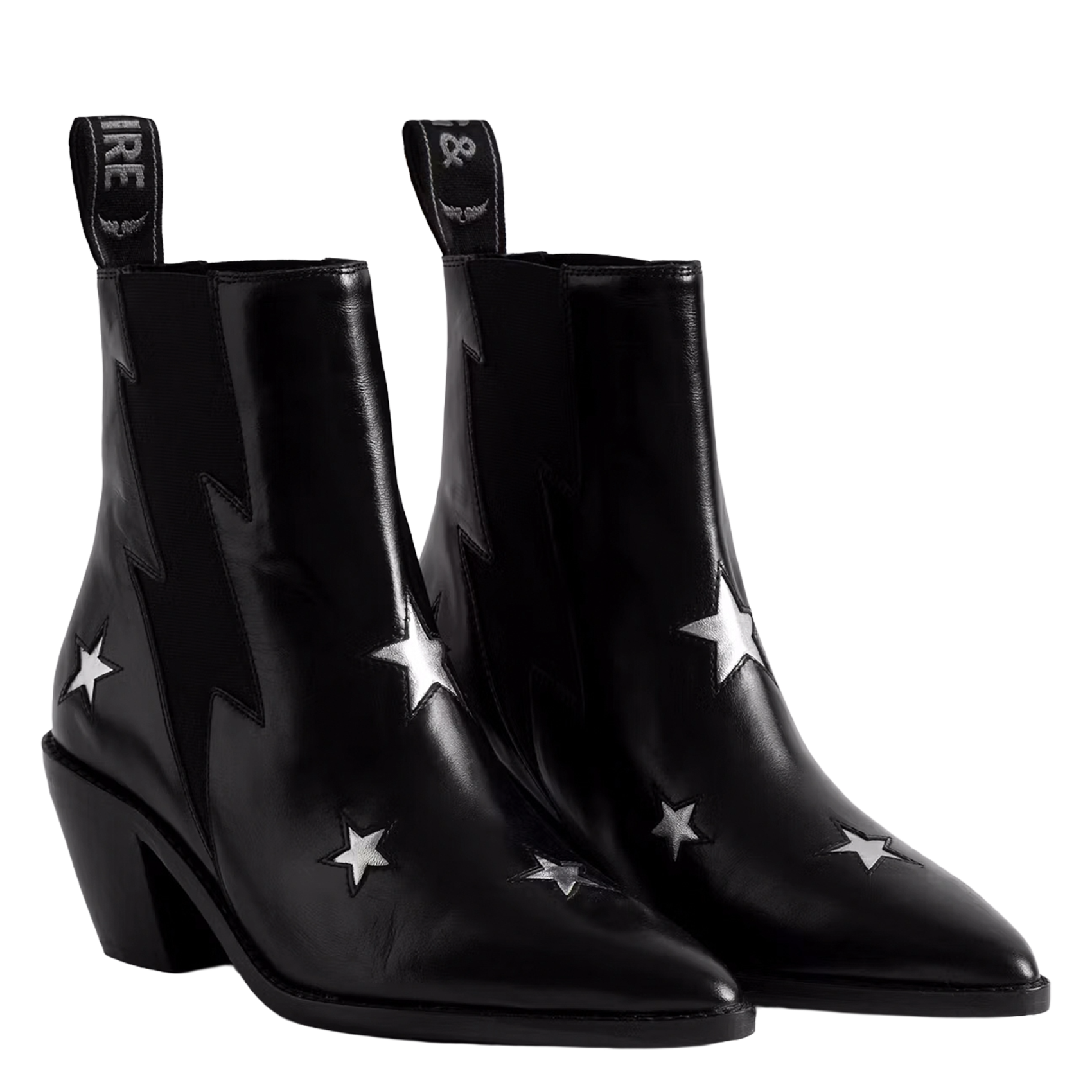 Bottines en cuir ZADIG&VOLTAIRE Noir