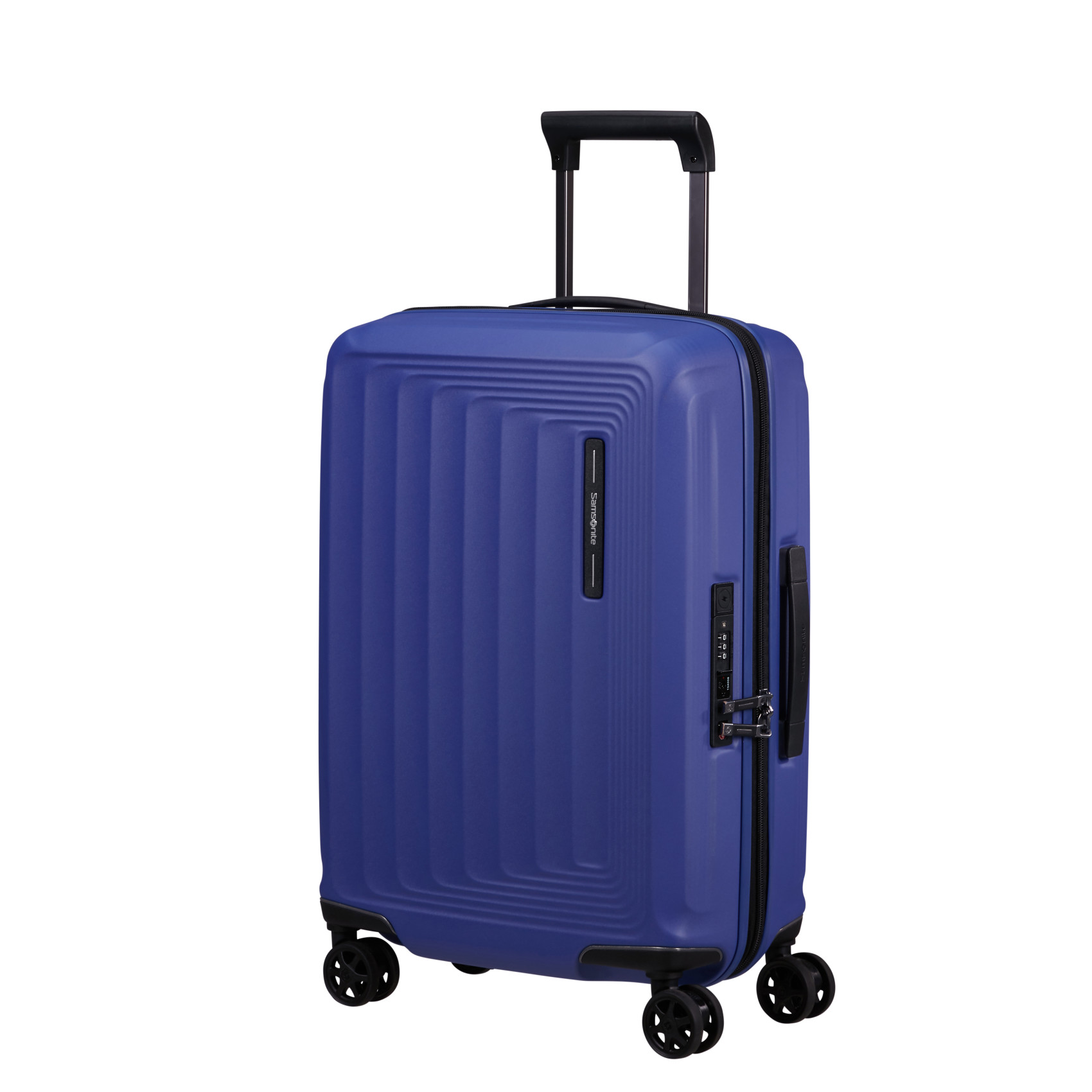 Nuon 4-wheel suitcase size S  Matt nautical blue