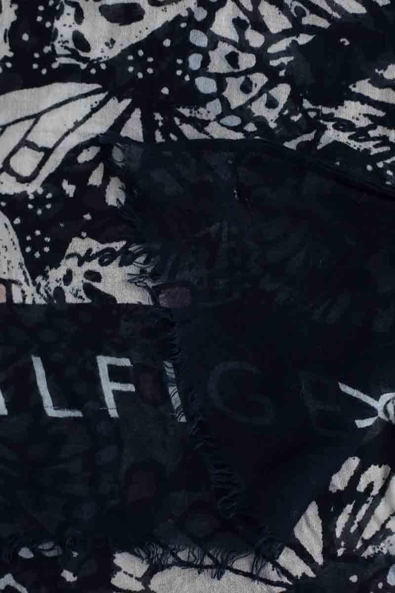 Scarf TOMMY HILFIGER - SECONDE MAIN Blue