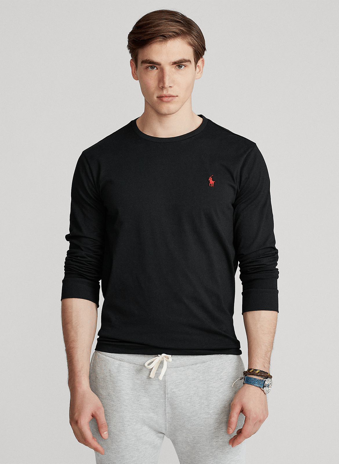Tee-shirt col rond slim-fit en coton POLO RALPH LAUREN