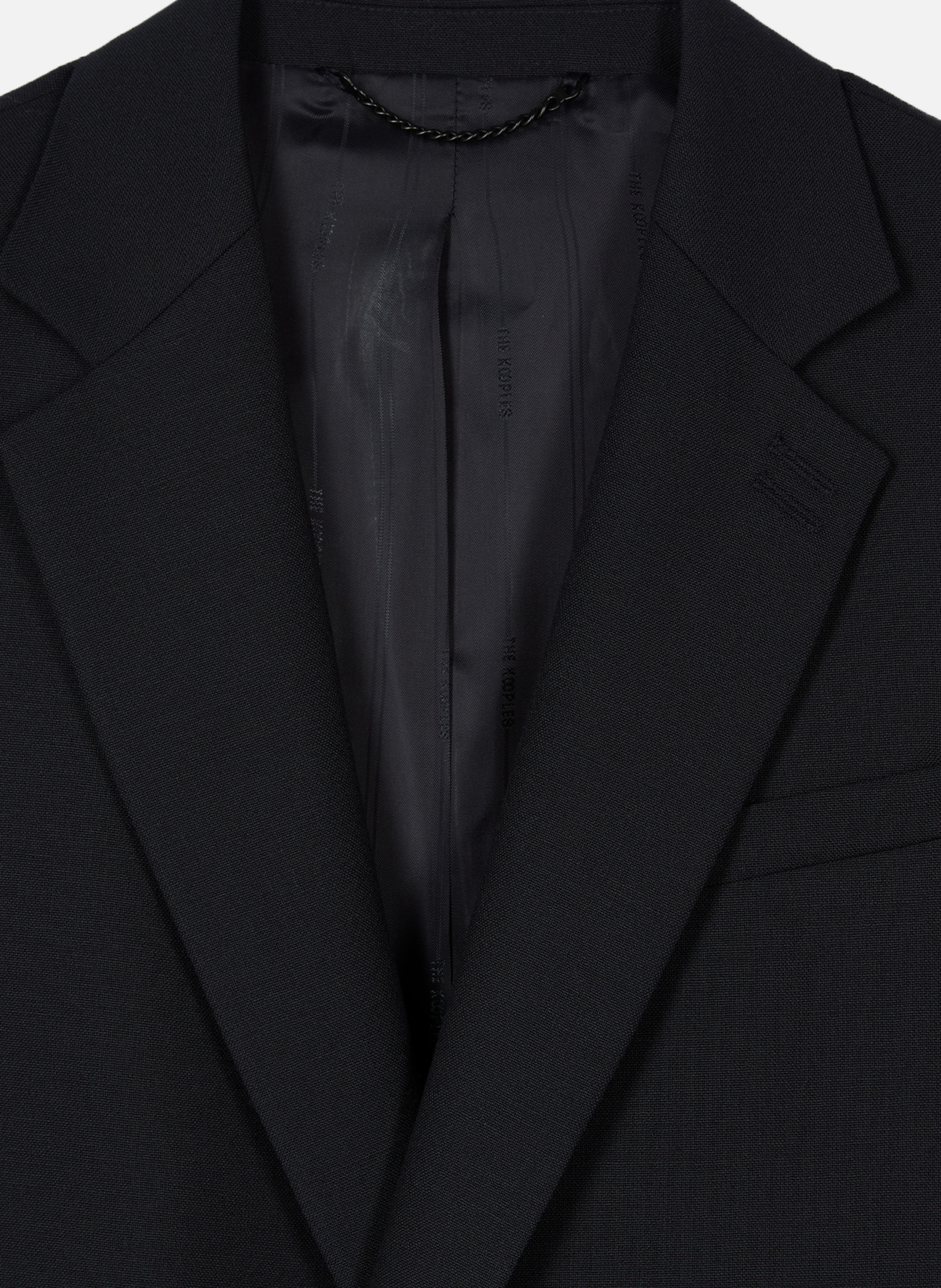 Double-breasted suit jacket THE KOOPLES Blue