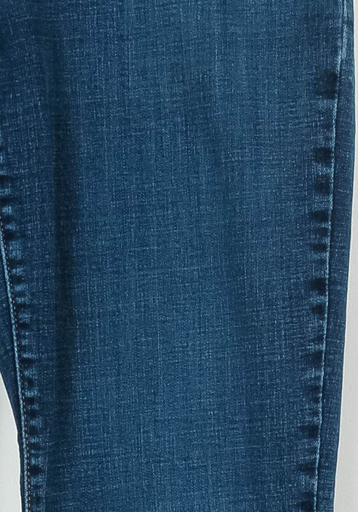 Cropped slim jeans with studs LEVI'S - Seconde main Blue