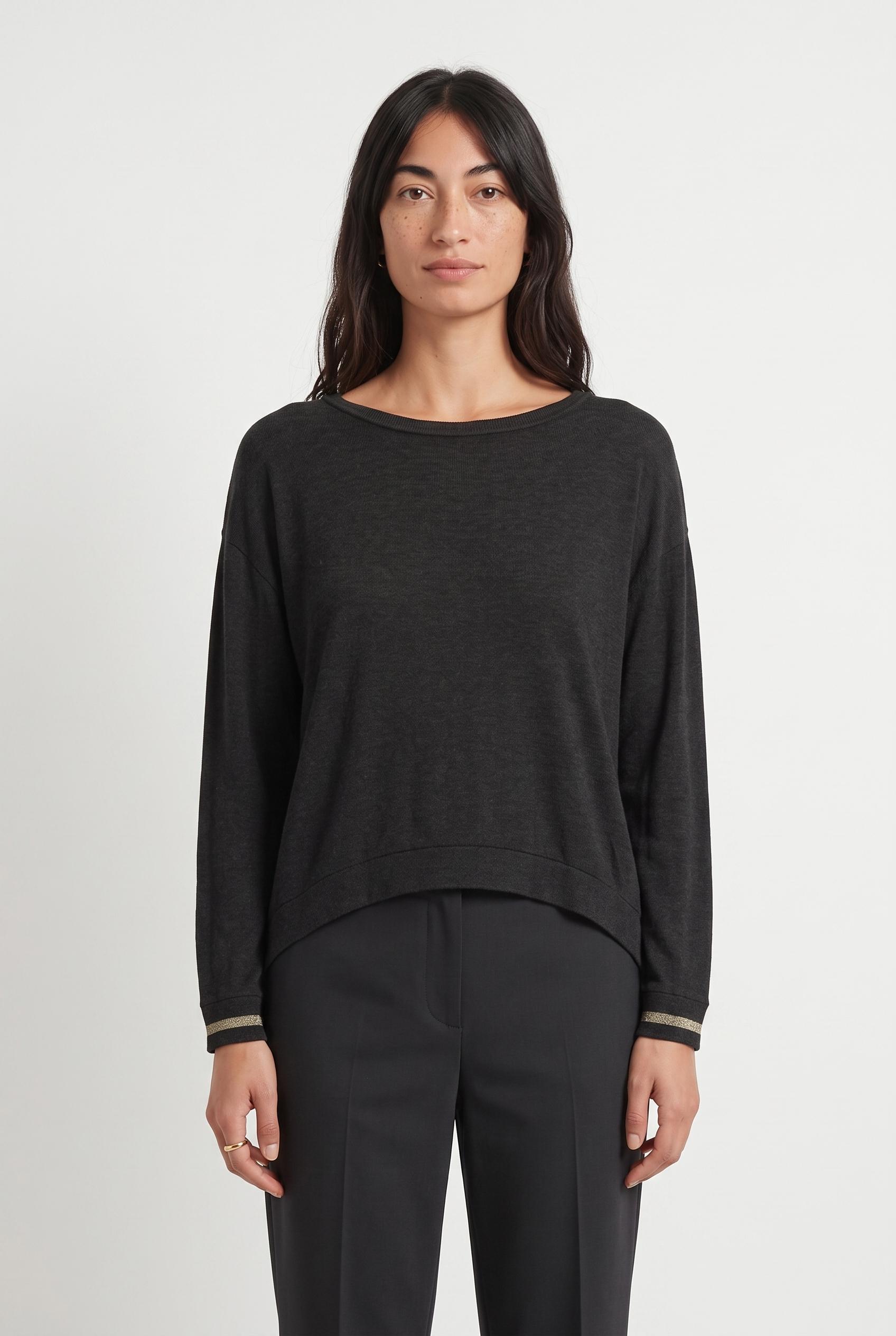Knitwear MAJESTIC FILATURES - SECONDE MAIN Black