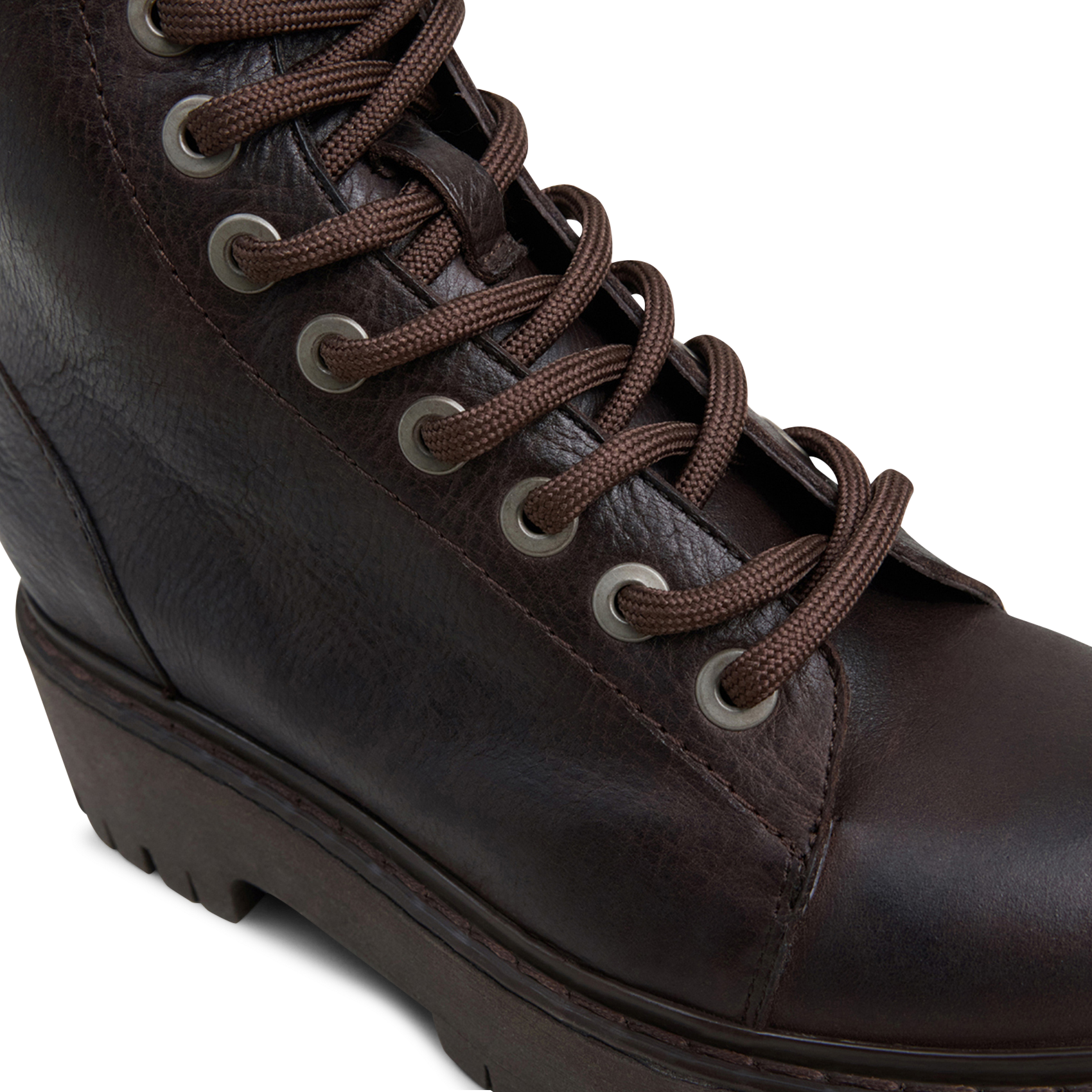 Schnürstiefel aus Leder JONAK Braun