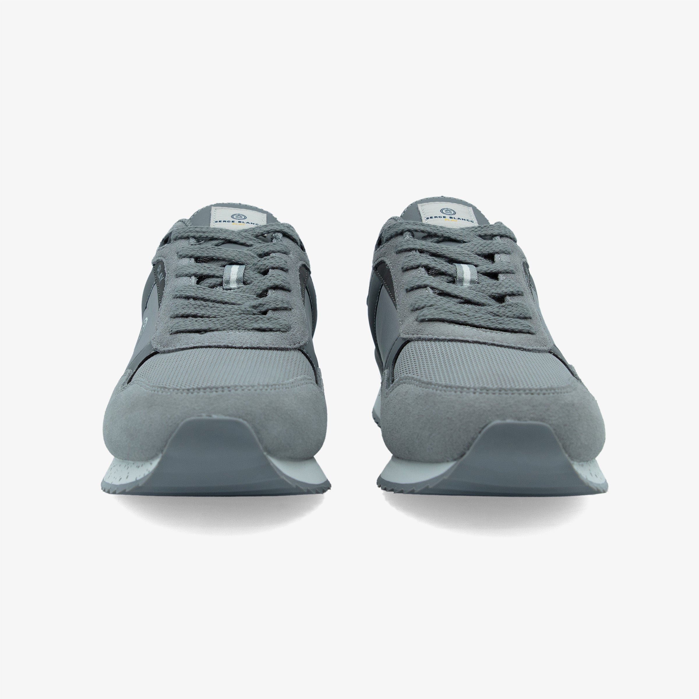 Red and grey SBPlay sneakers SERGE BLANCO Grey
