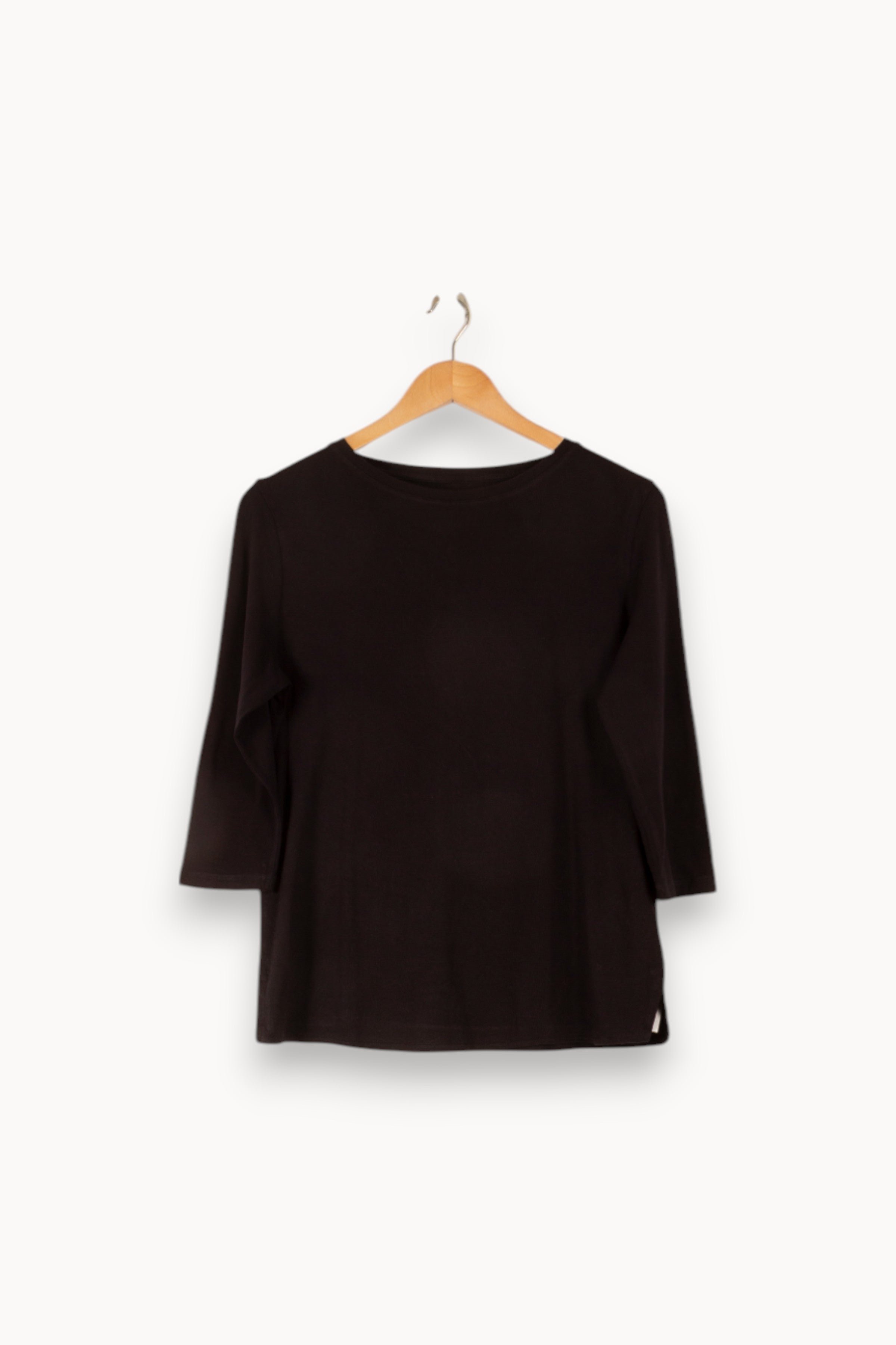 T-shirt MAJESTIC FILATURES - SECONDE MAIN Black