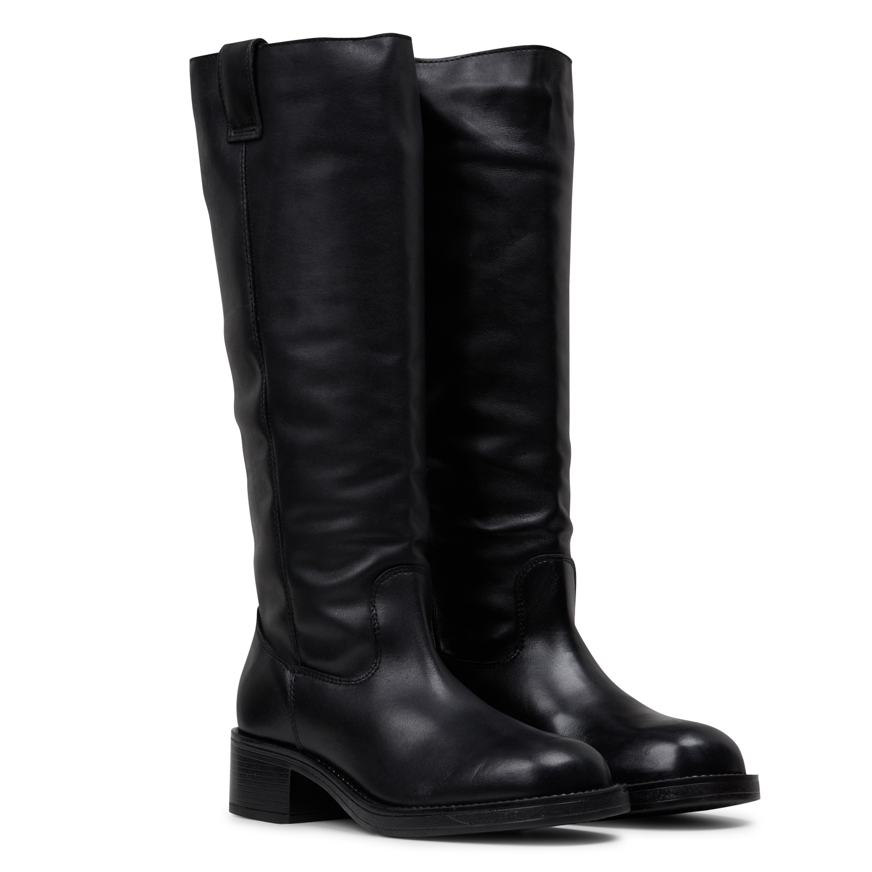 Bottes en cuir | Noir PAVEMENT Femme