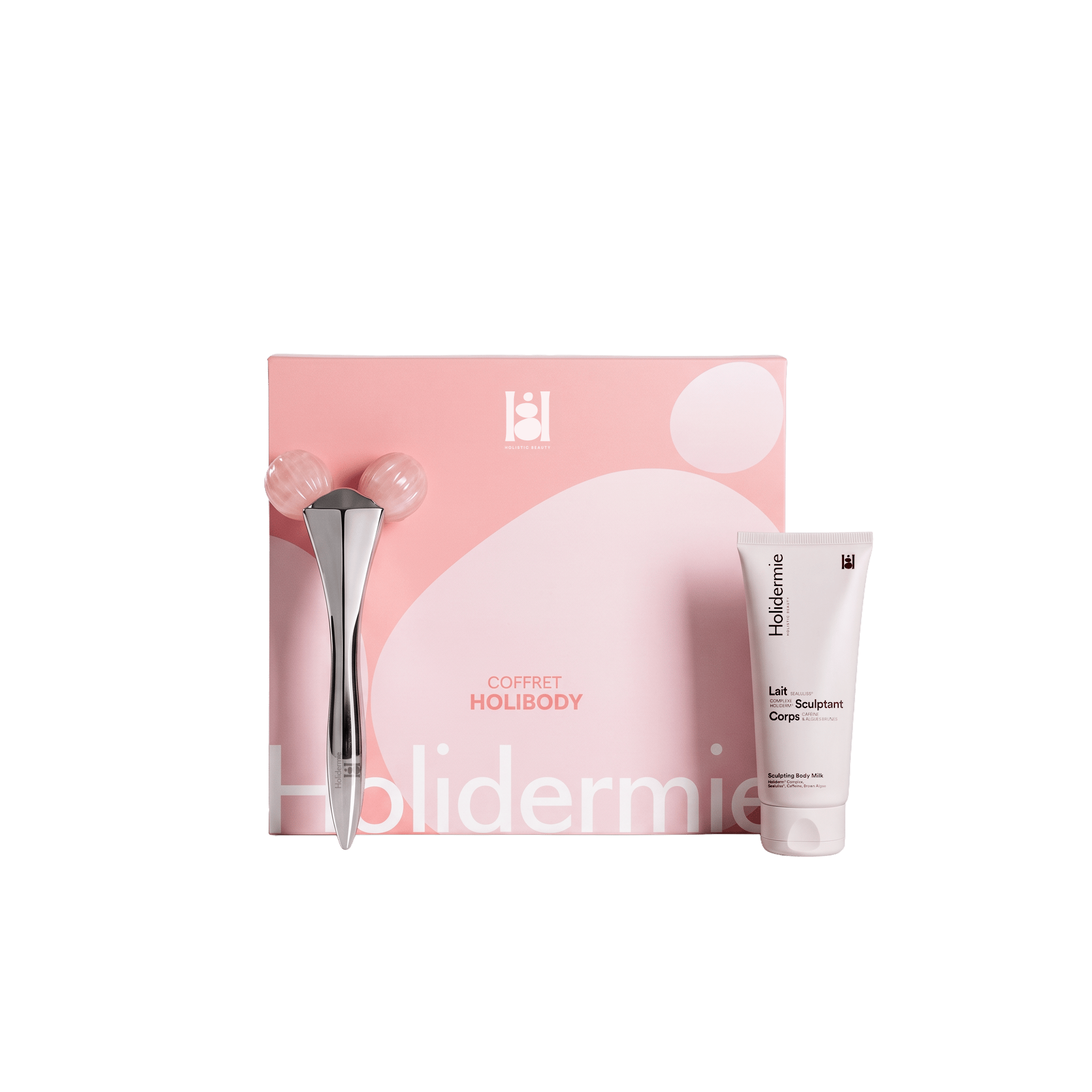 HoliBody Set - V-Shaped Firming Body Roller & Sculpting Body Lotion 100ml HOLIDERMIE No color