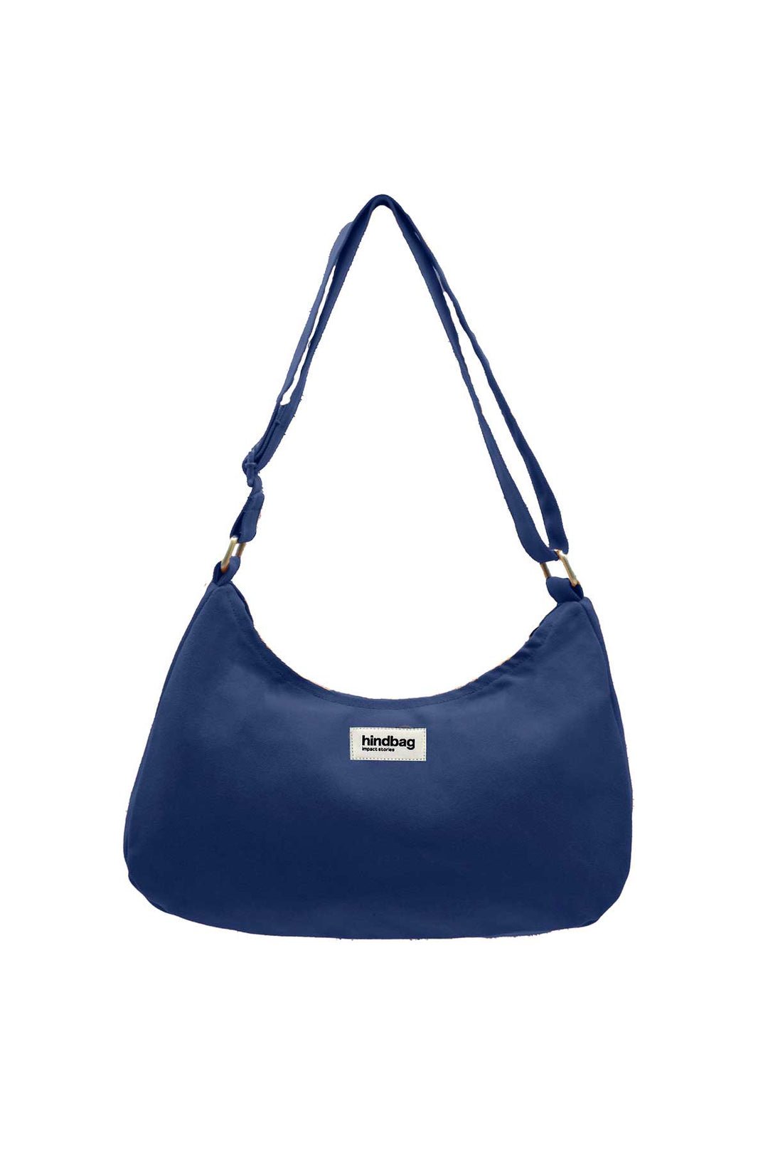 Sac à main en coton ROSA Navy blue