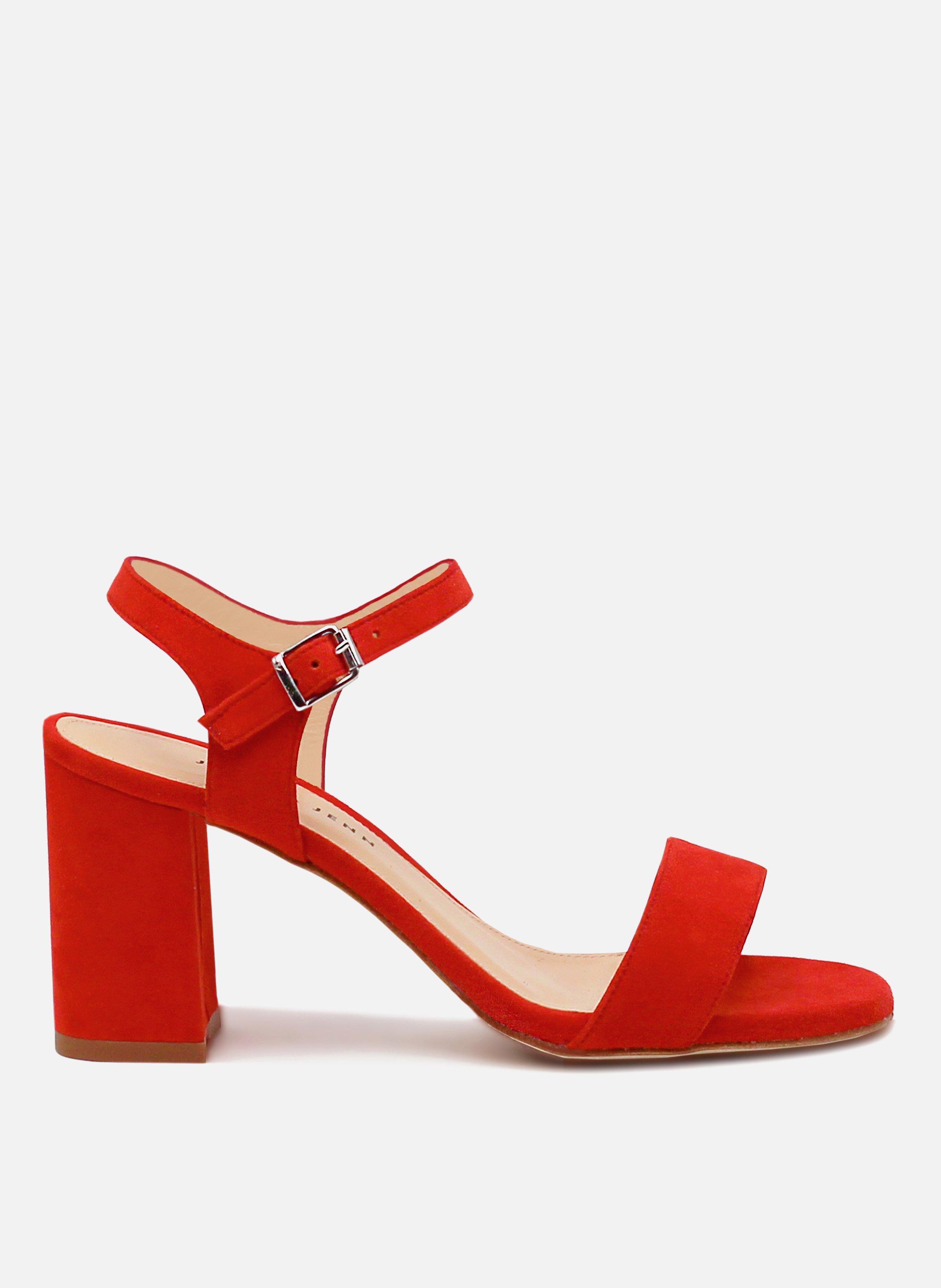 Heeled suede sandals JULES & JENN