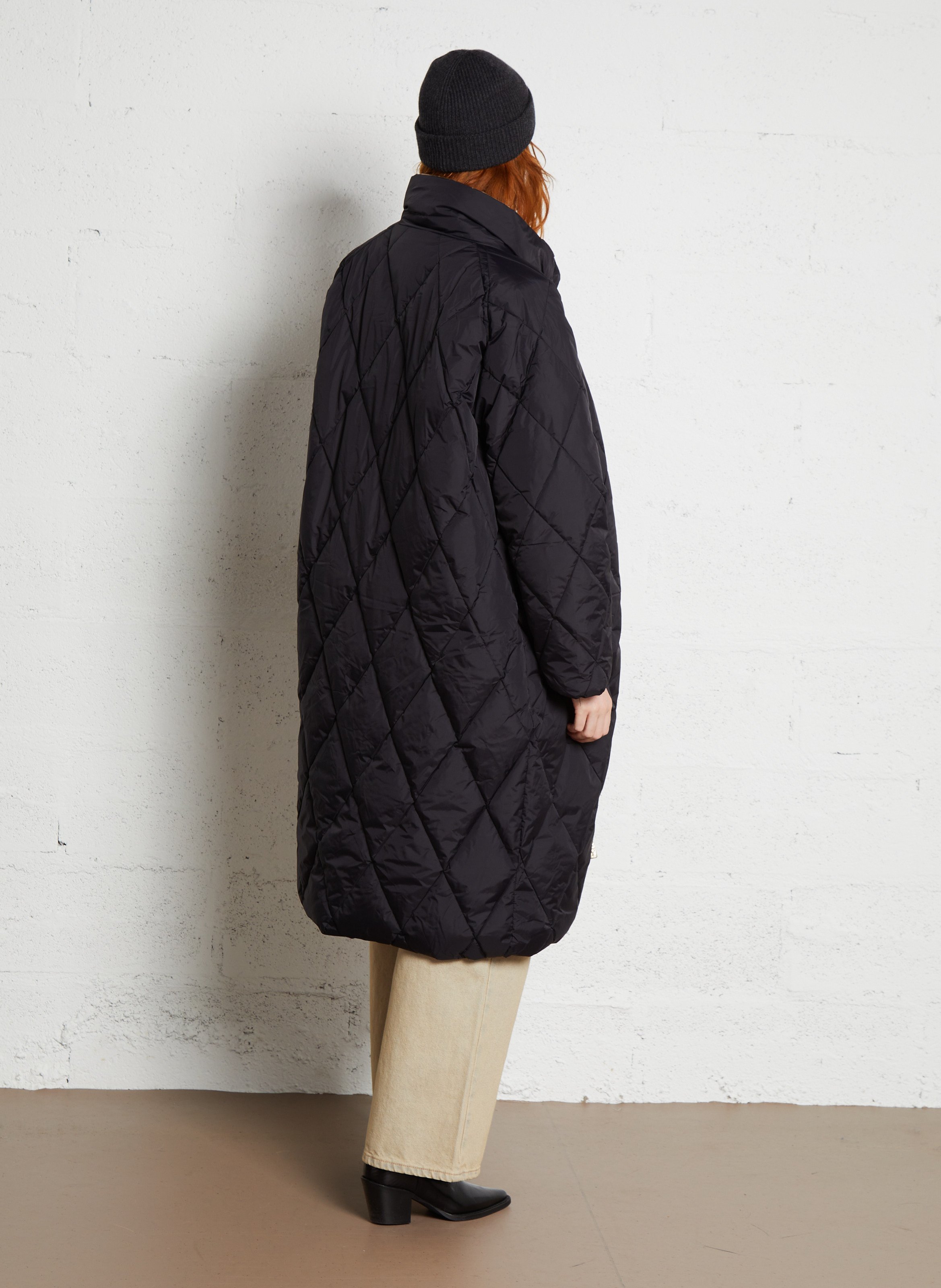 Doudoune col montant  LA PETITE ETOILE Noir