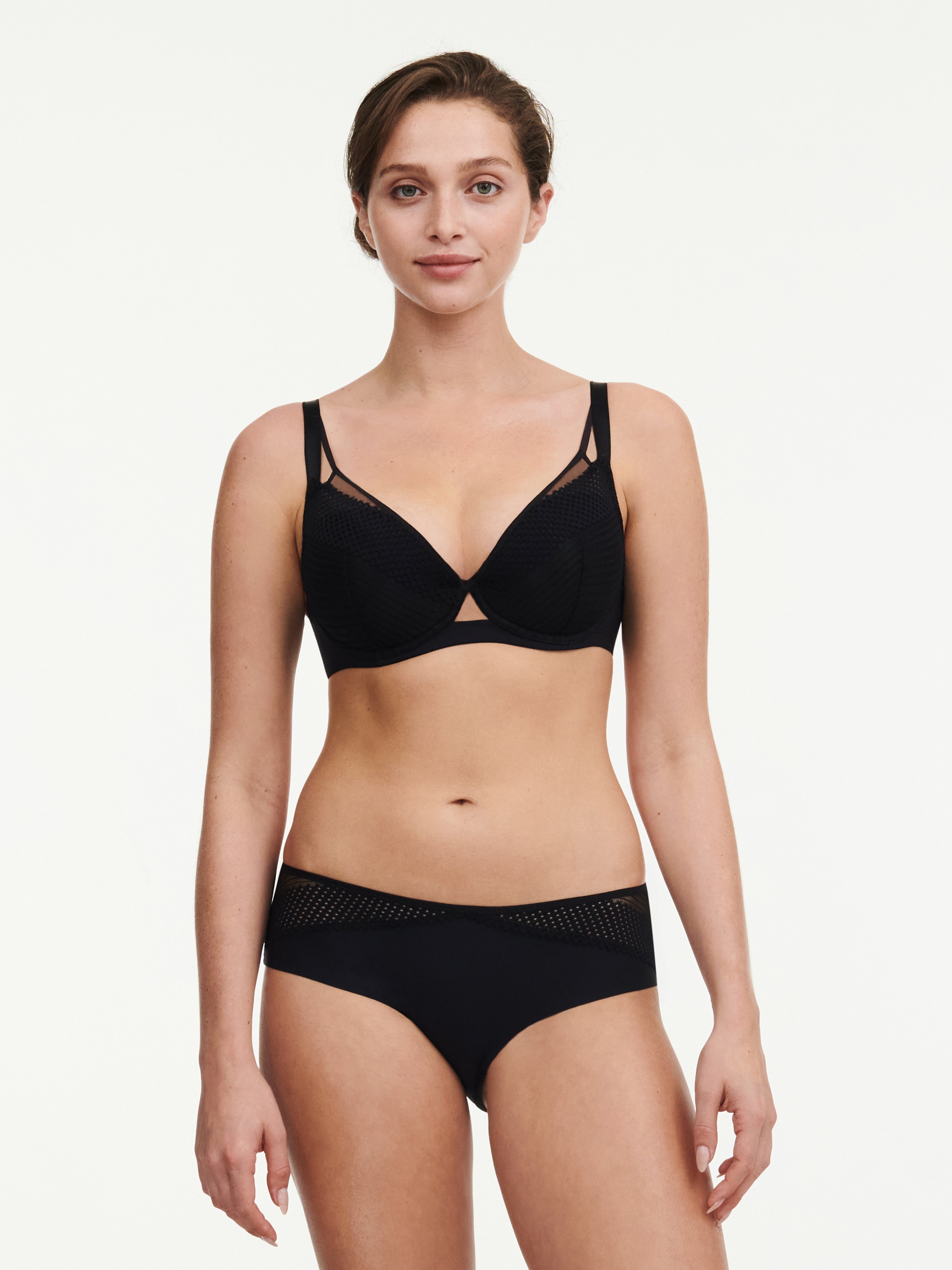 Plunge cup bra CHANTELLE PULP Black