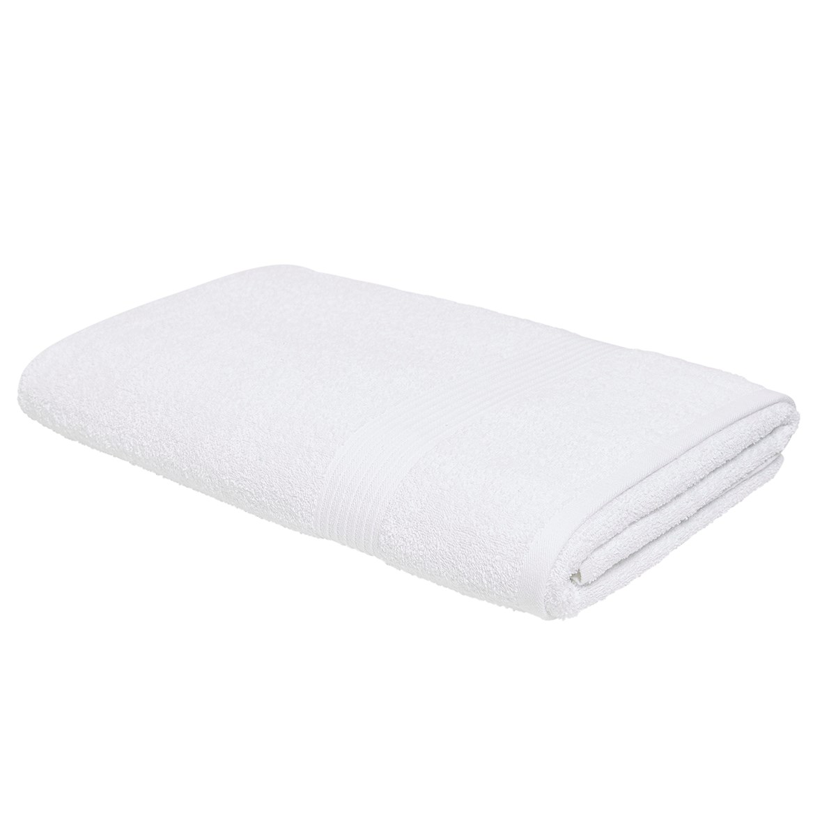 Solid color cotton beach towel TODAY LINGE DE MAISON White