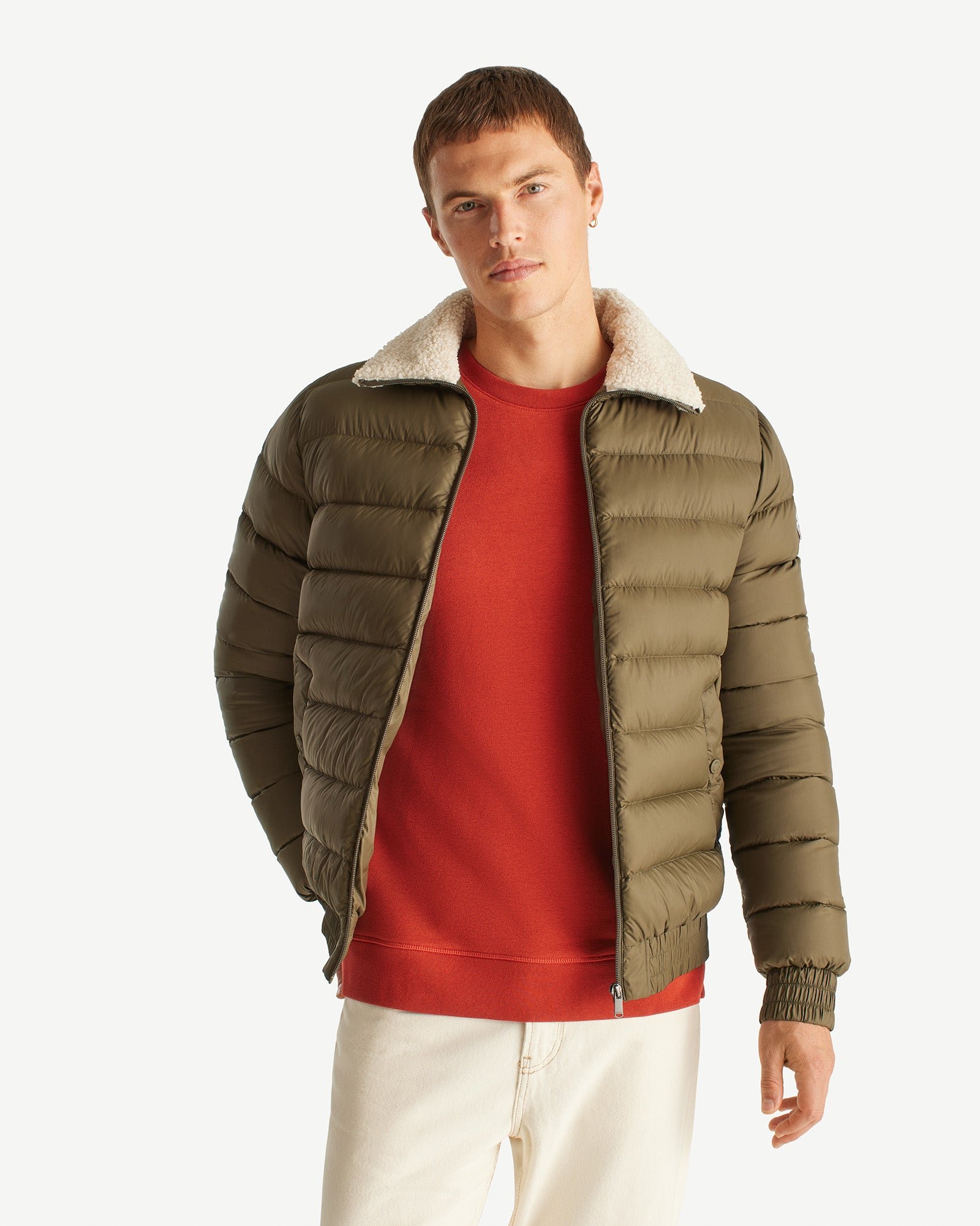 Danao aviator puffer jacket JOTT Green