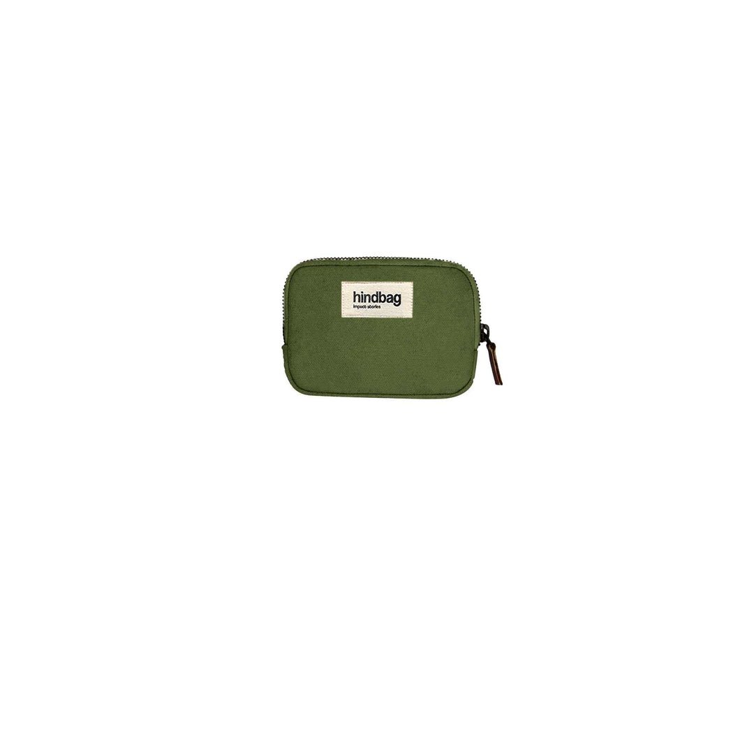 Cotton coin purse  Olive