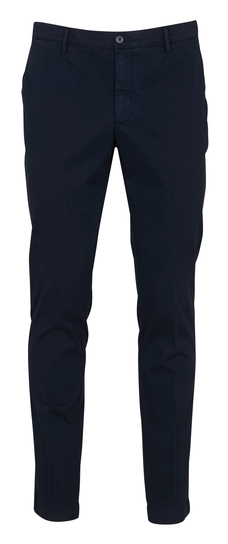 Schmale Hose aus Baumwollmischgewebe HACKETT Blau