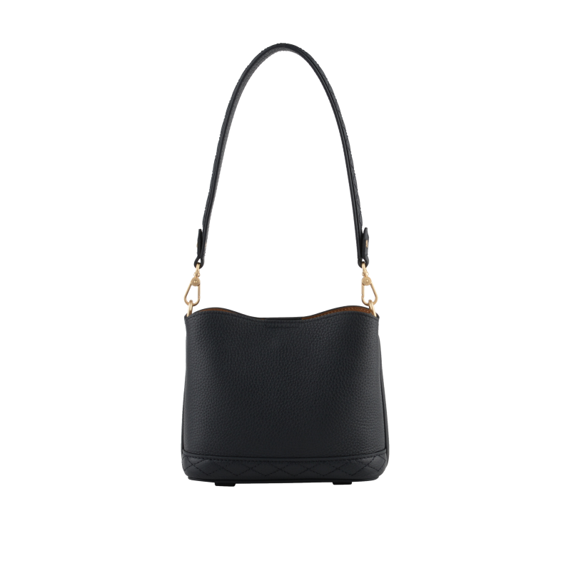 Satchel - cowhide leather POURCHET Blue