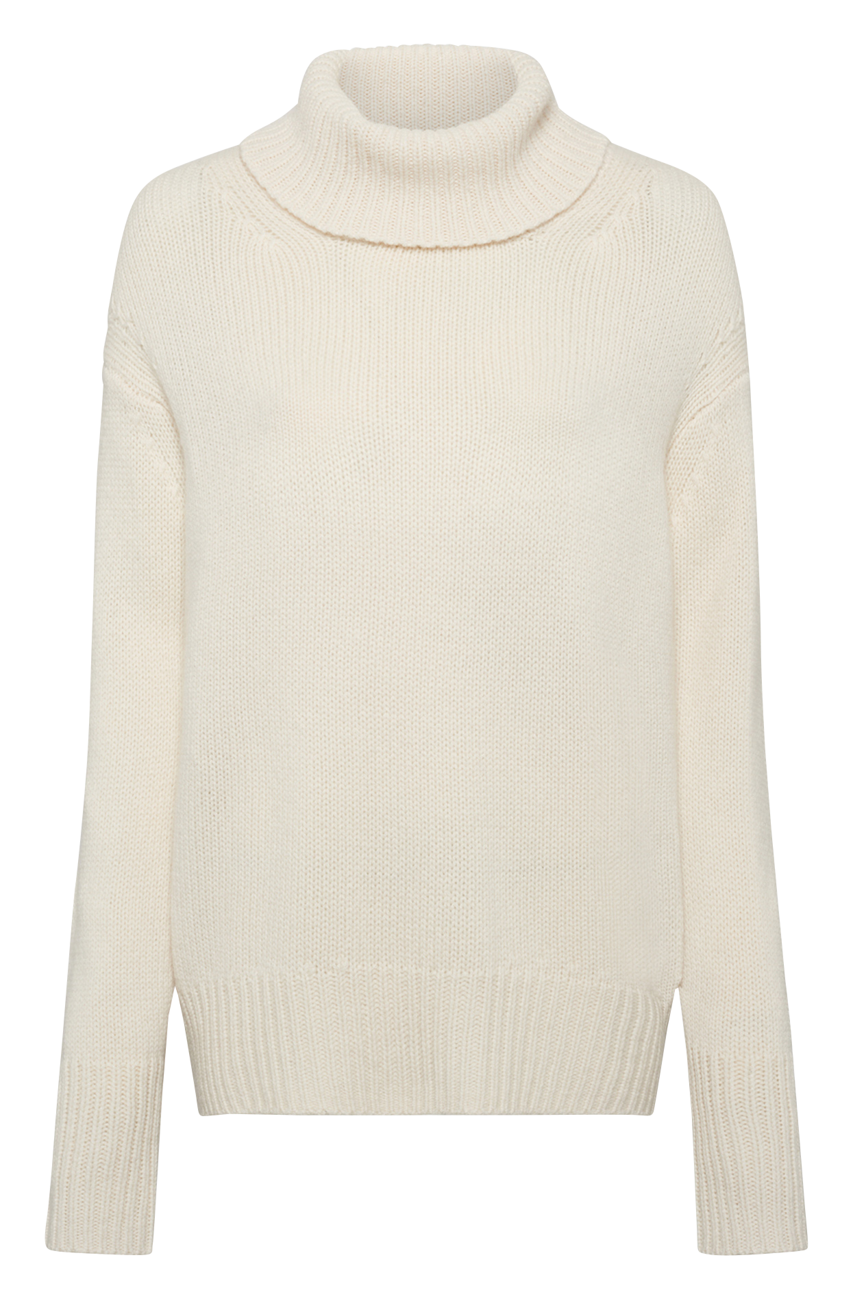 Pull col roulé en cachemire GERARD DAREL Beige