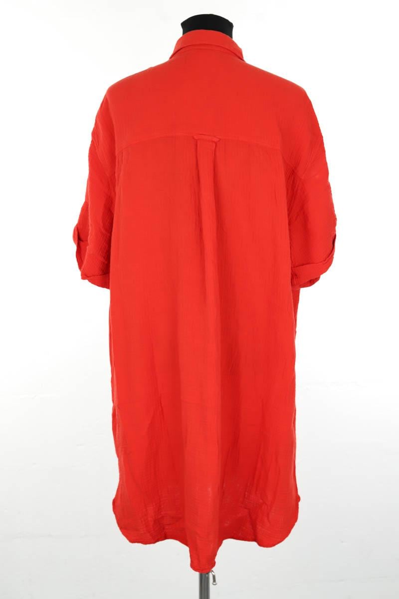 Cotton dress Red