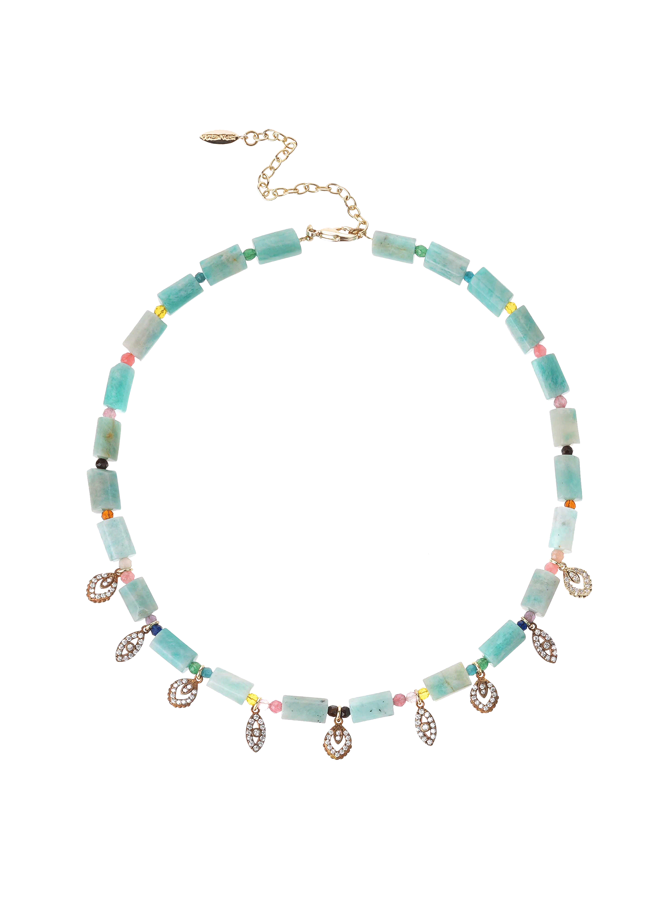 Pearl necklace with pendants HIPANEMA Blue